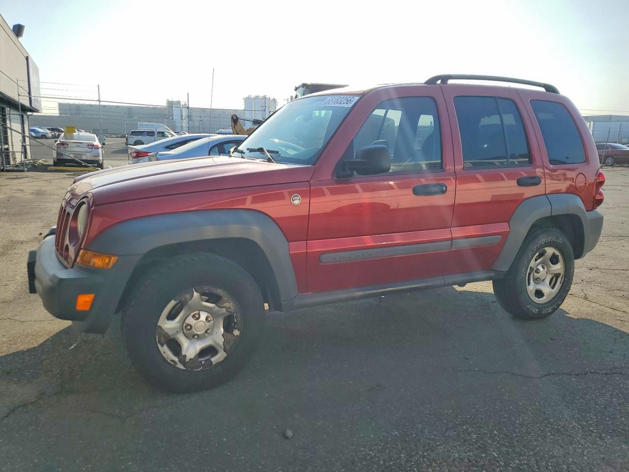 2006 Jeep Liberty Sport Оранжевый vin: 1J4GL48K76W105105