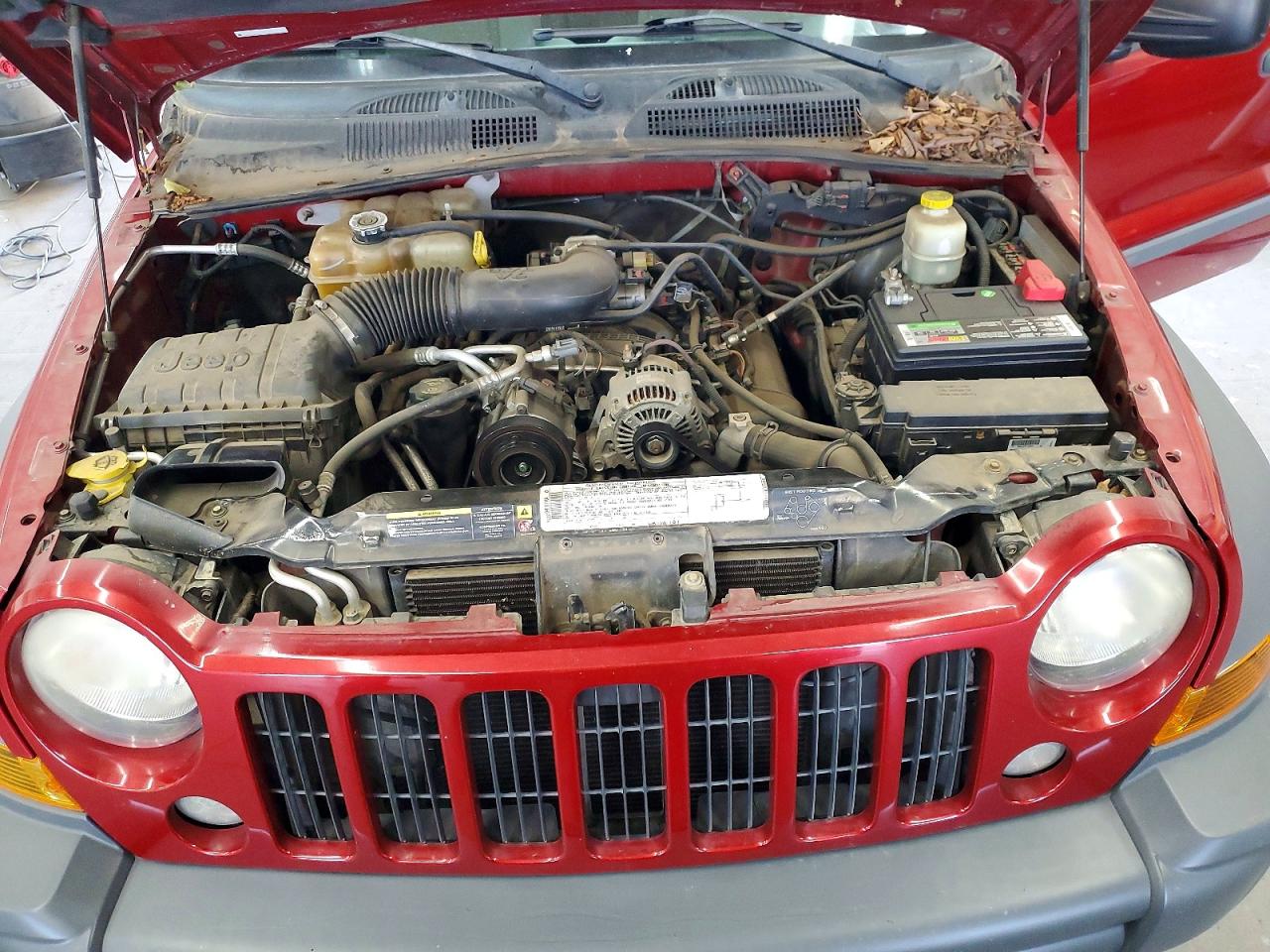 2006 Jeep Liberty Sport Оранжевый vin: 1J4GL48K76W105105