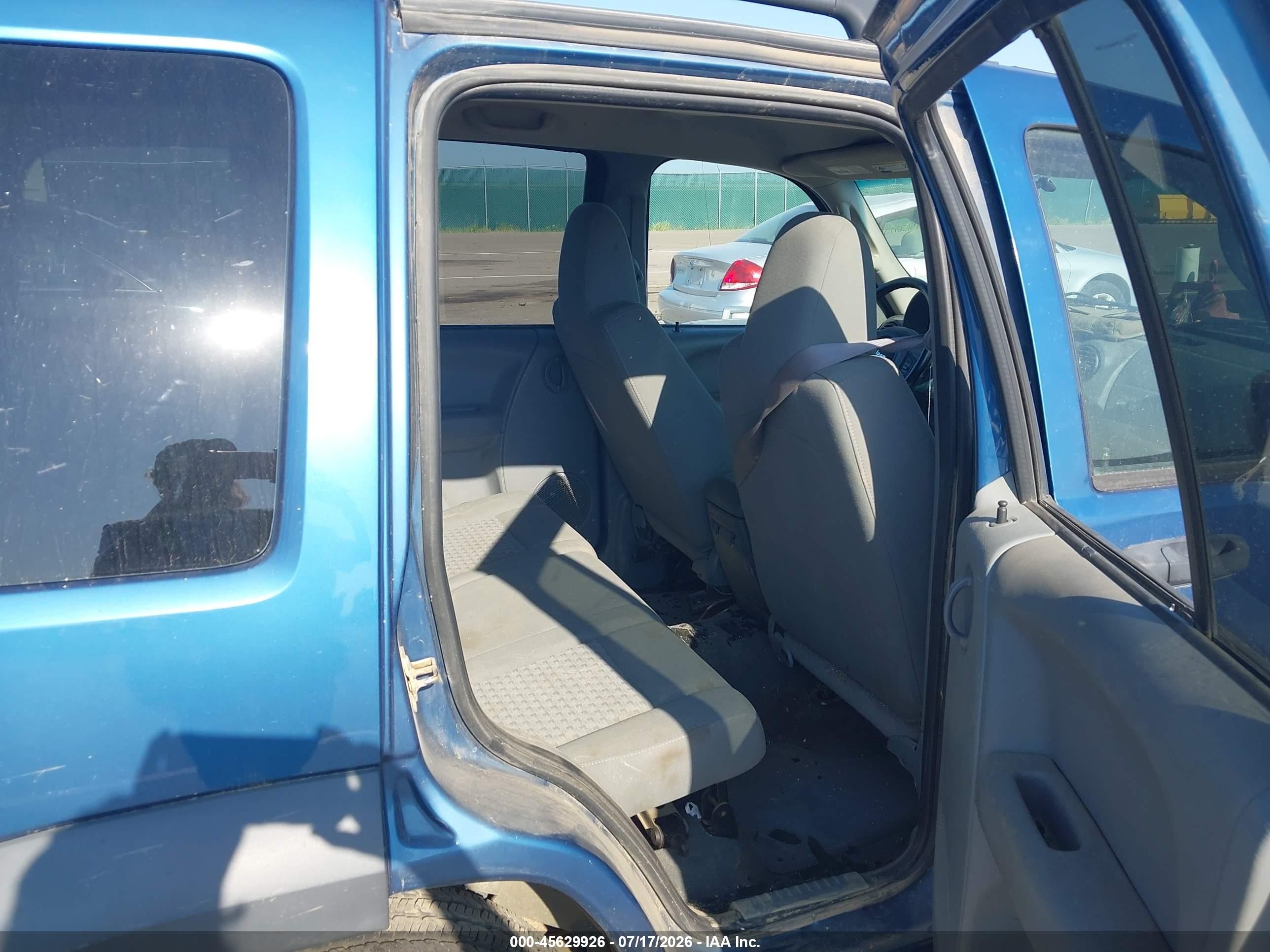 2006 Jeep Liberty Sport Blue vin: 1J4GL48K76W199406