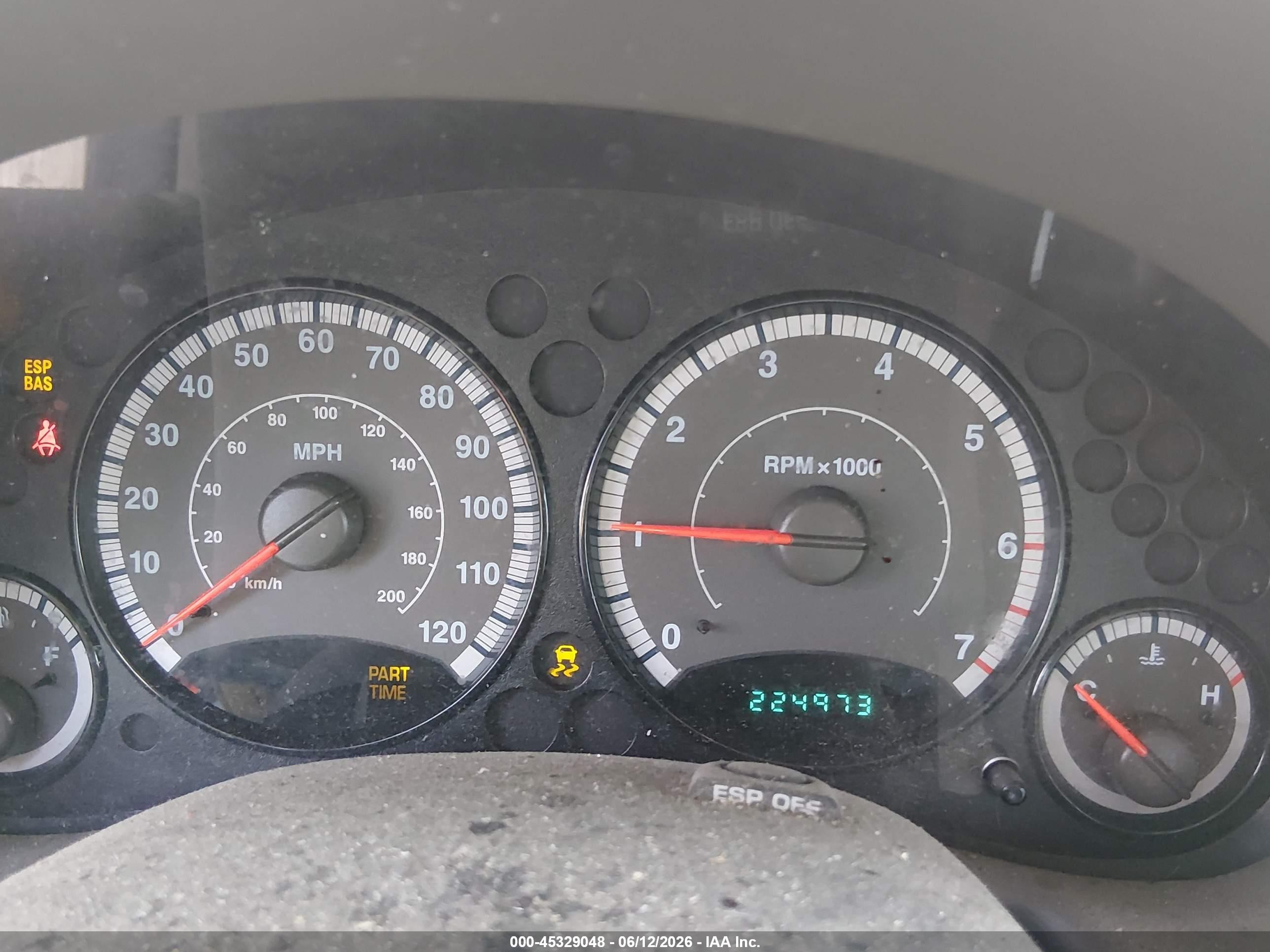 2006 Jeep Liberty Sport Dark Blue vin: 1J4GL48K76W228175