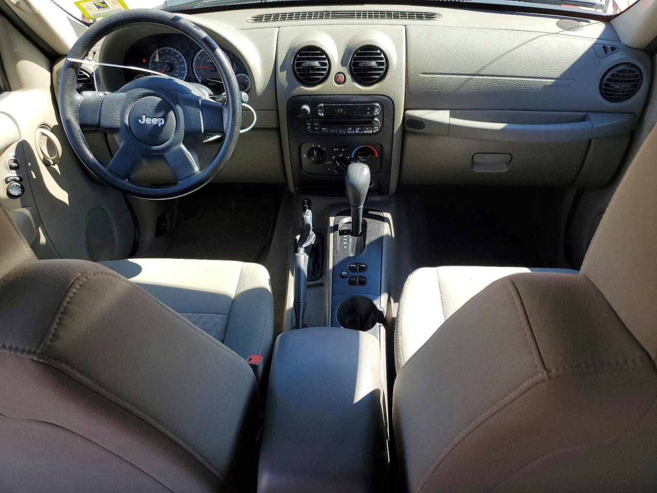 2007 Jeep Liberty Sport Red vin: 1J4GL48K77W687112
