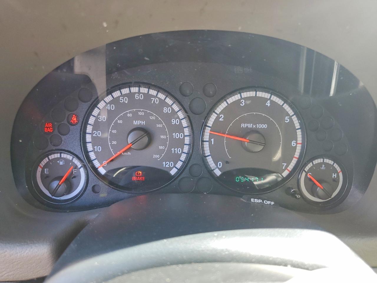 2007 Jeep Liberty Sport Red vin: 1J4GL48K77W687112