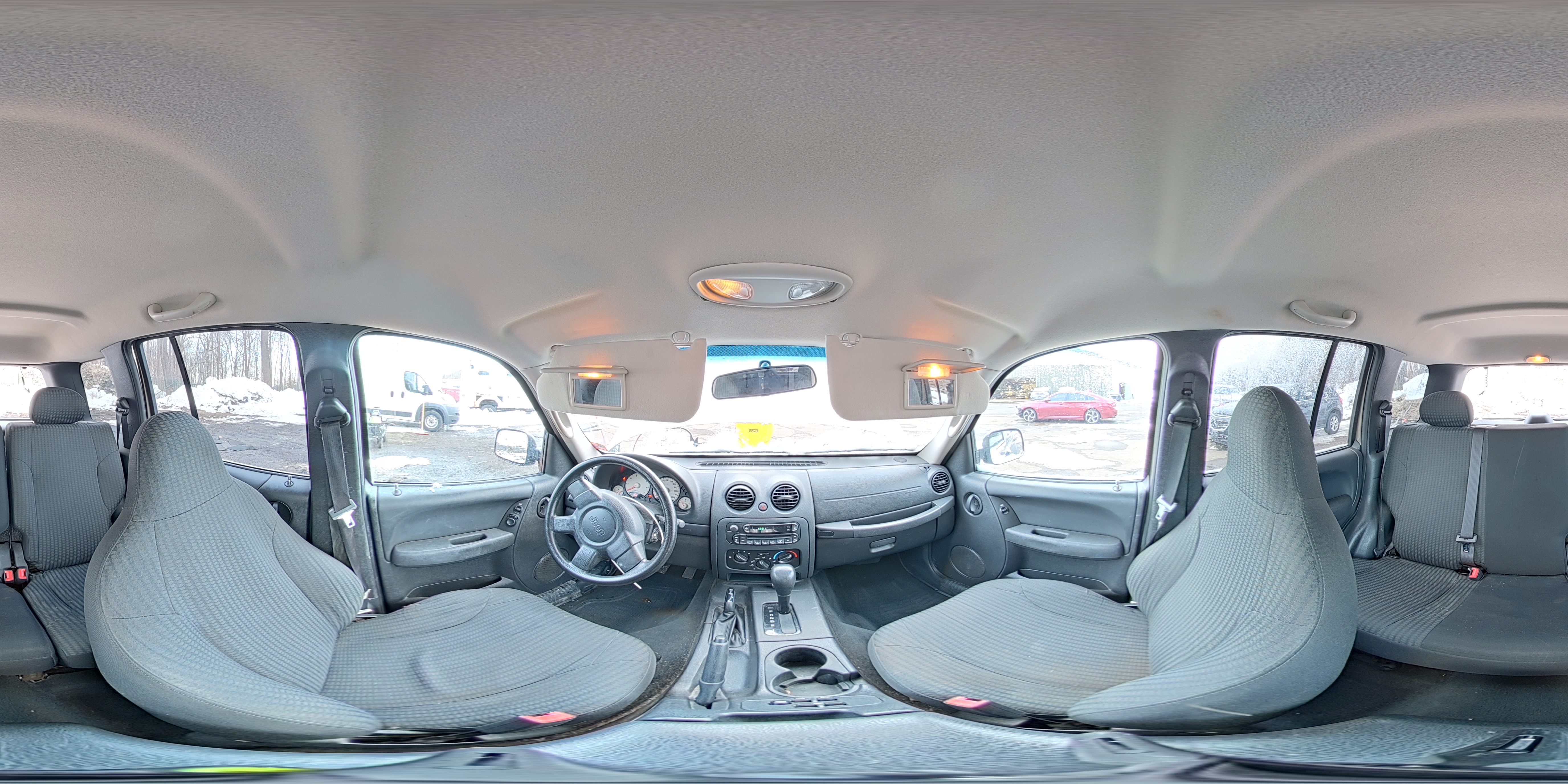 2004 Jeep Liberty Sport Gray vin: 1J4GL48K84W247699