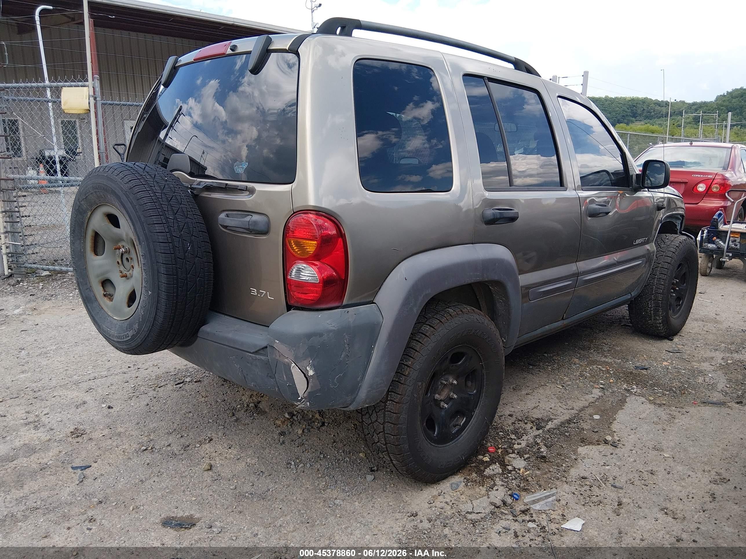 2004 Jeep Liberty Sport Gold vin: 1J4GL48K84W330324