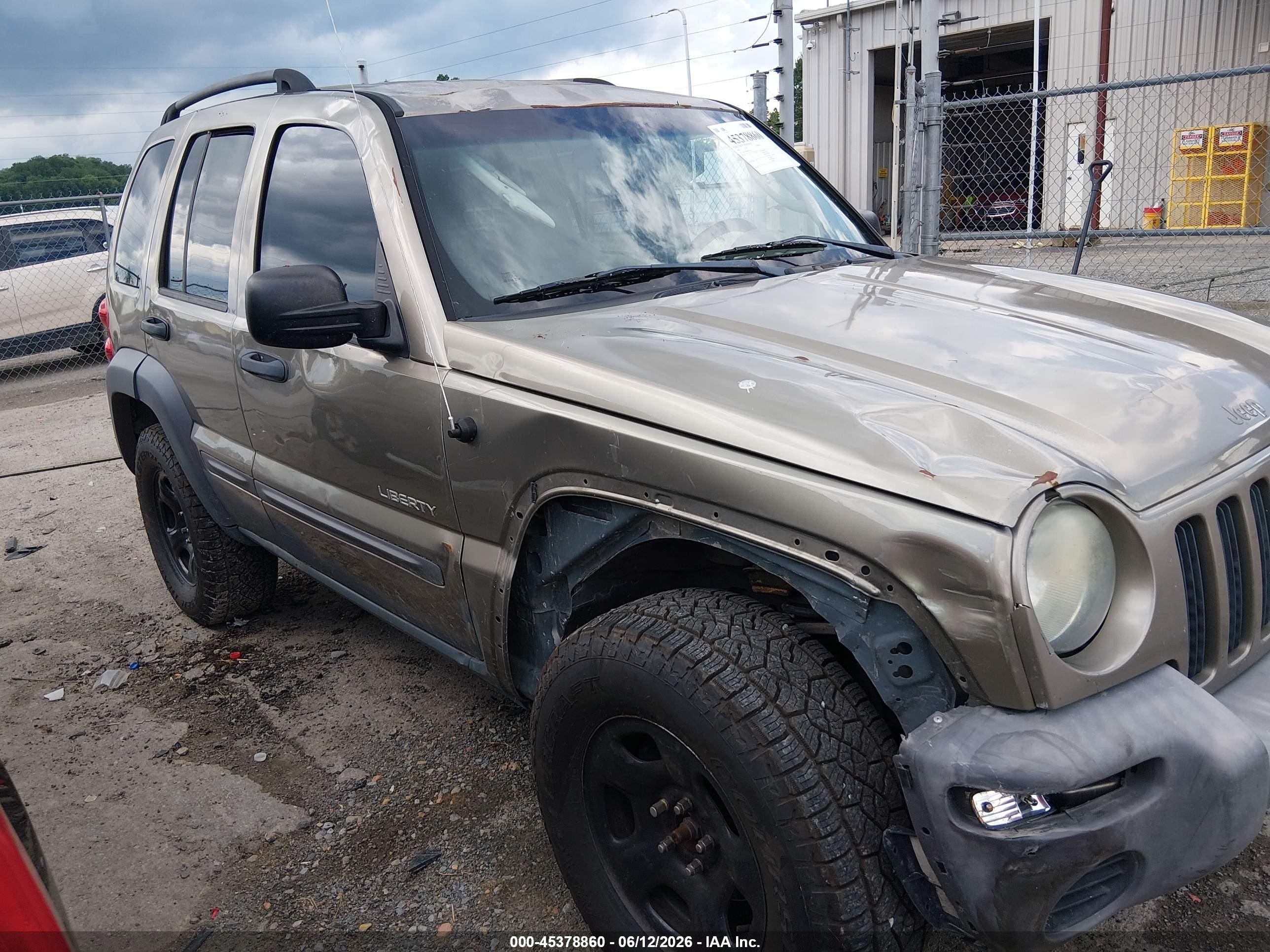 2004 Jeep Liberty Sport Gold vin: 1J4GL48K84W330324