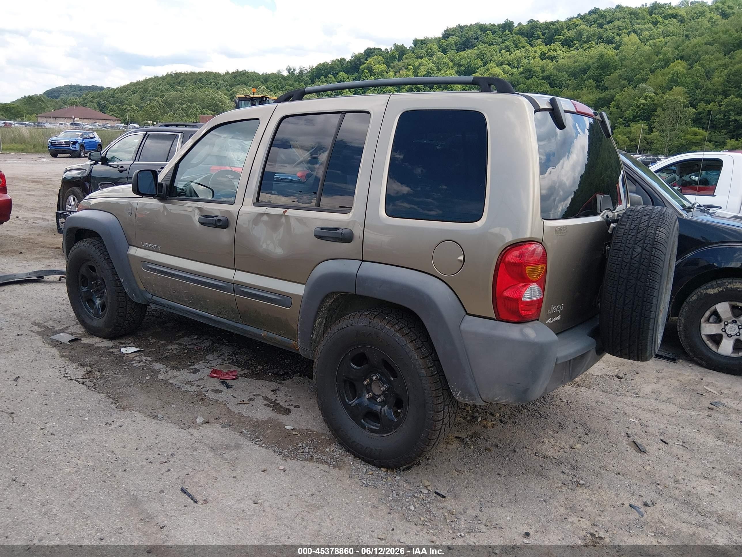 2004 Jeep Liberty Sport Gold vin: 1J4GL48K84W330324