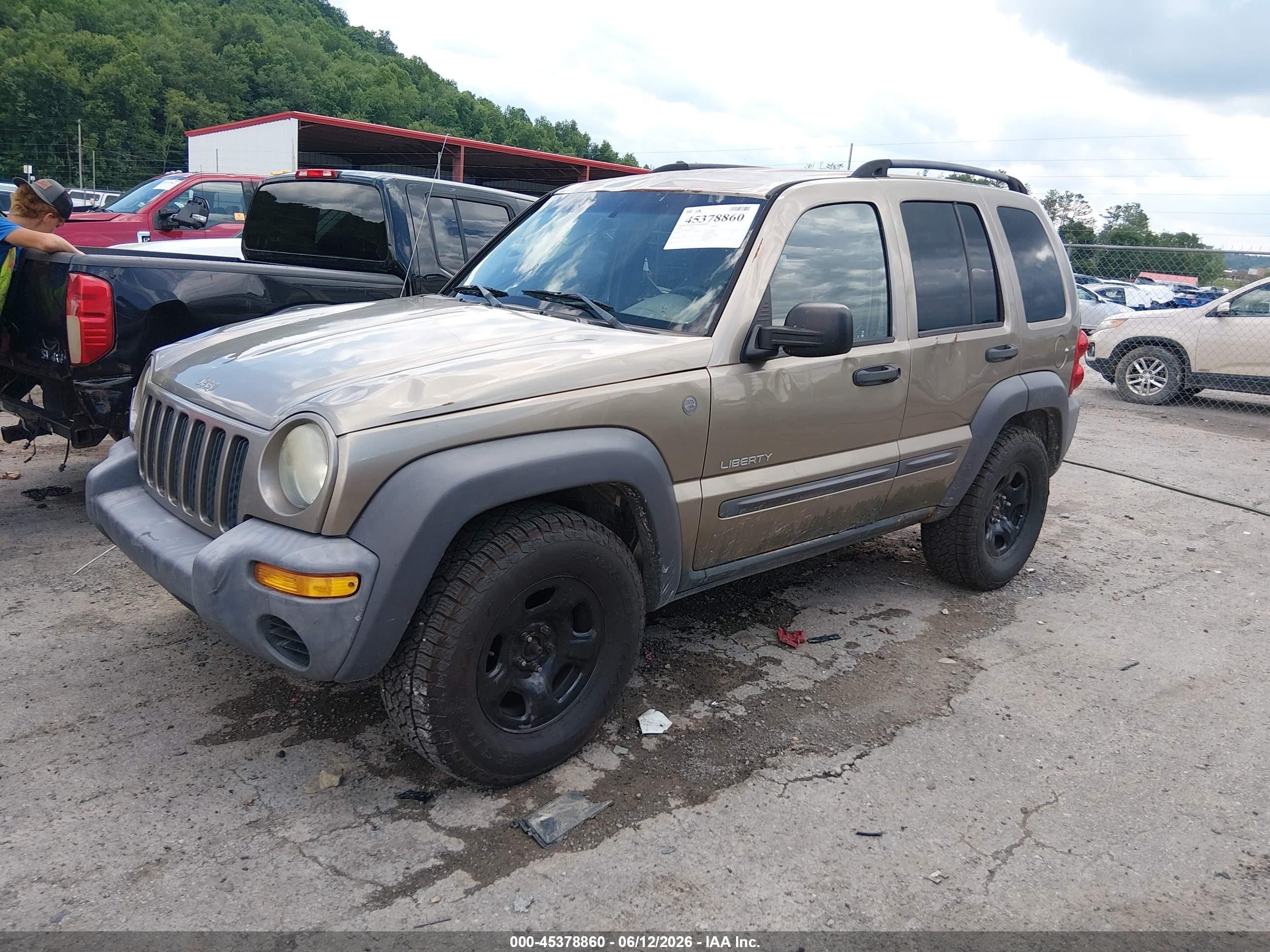 2004 Jeep Liberty Sport Gold vin: 1J4GL48K84W330324