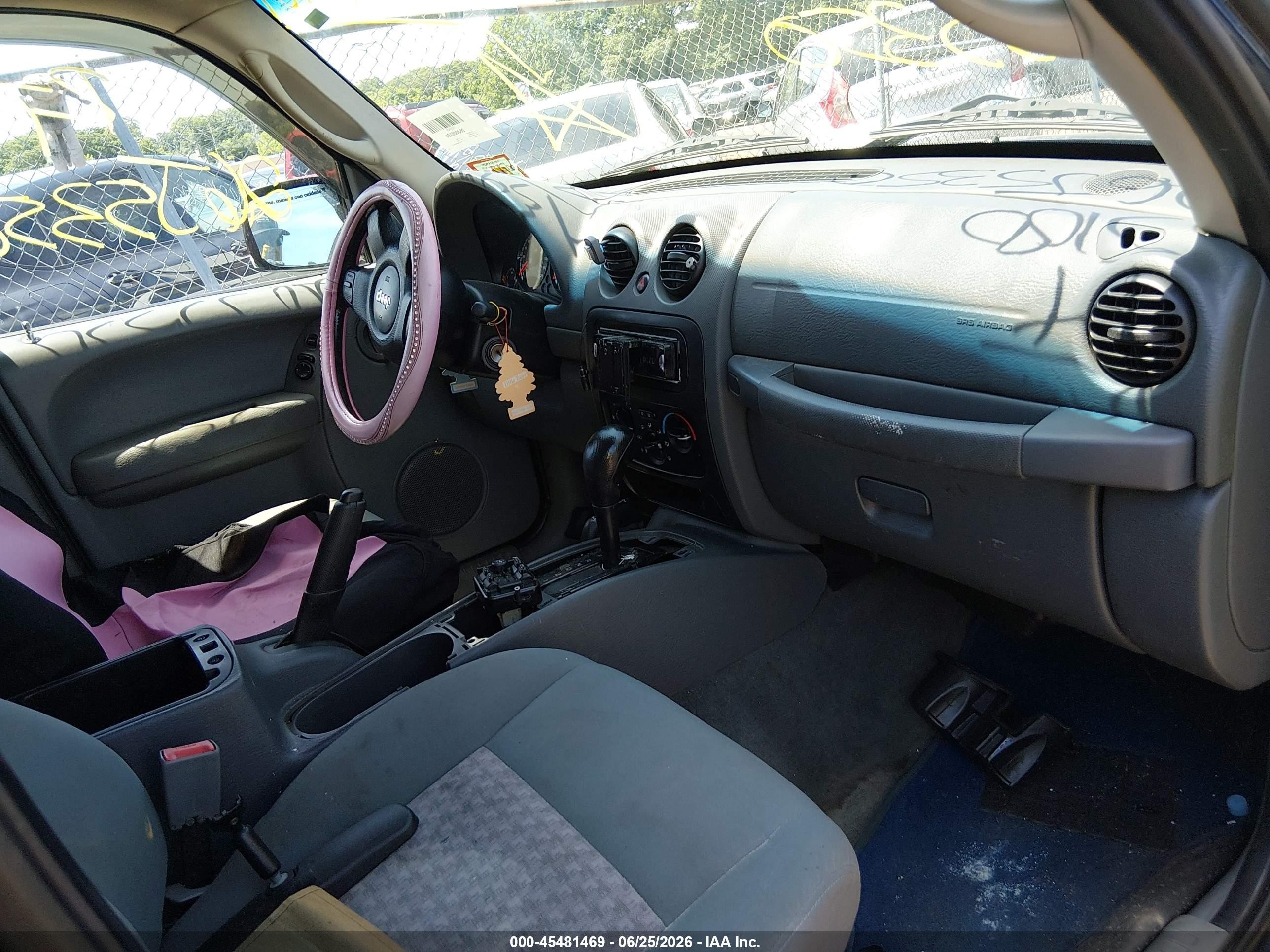 2005 Jeep Liberty Sport Blue vin: 1J4GL48K85W518472