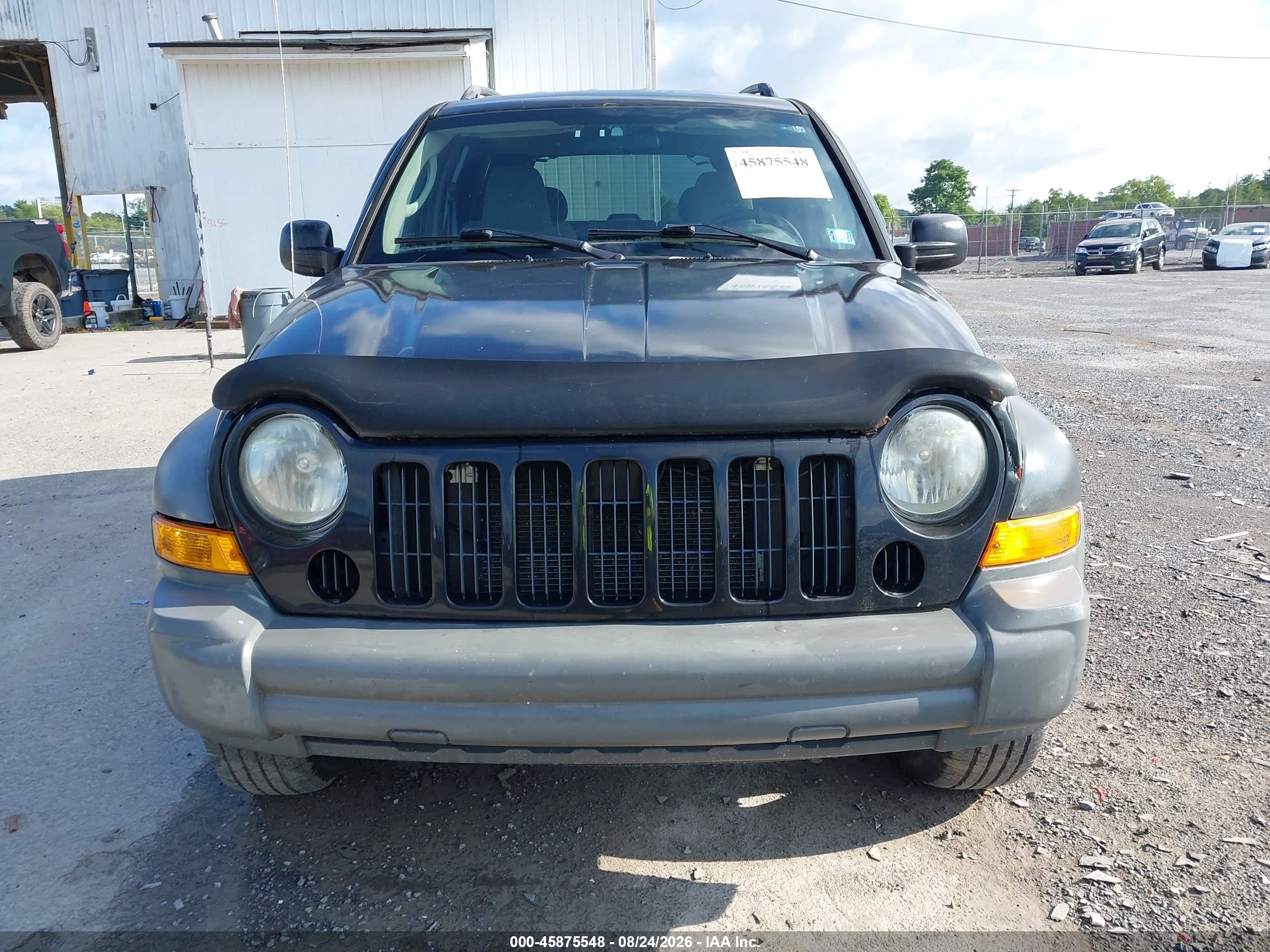 2006 Jeep Liberty Sport Черный vin: 1J4GL48K86W182405