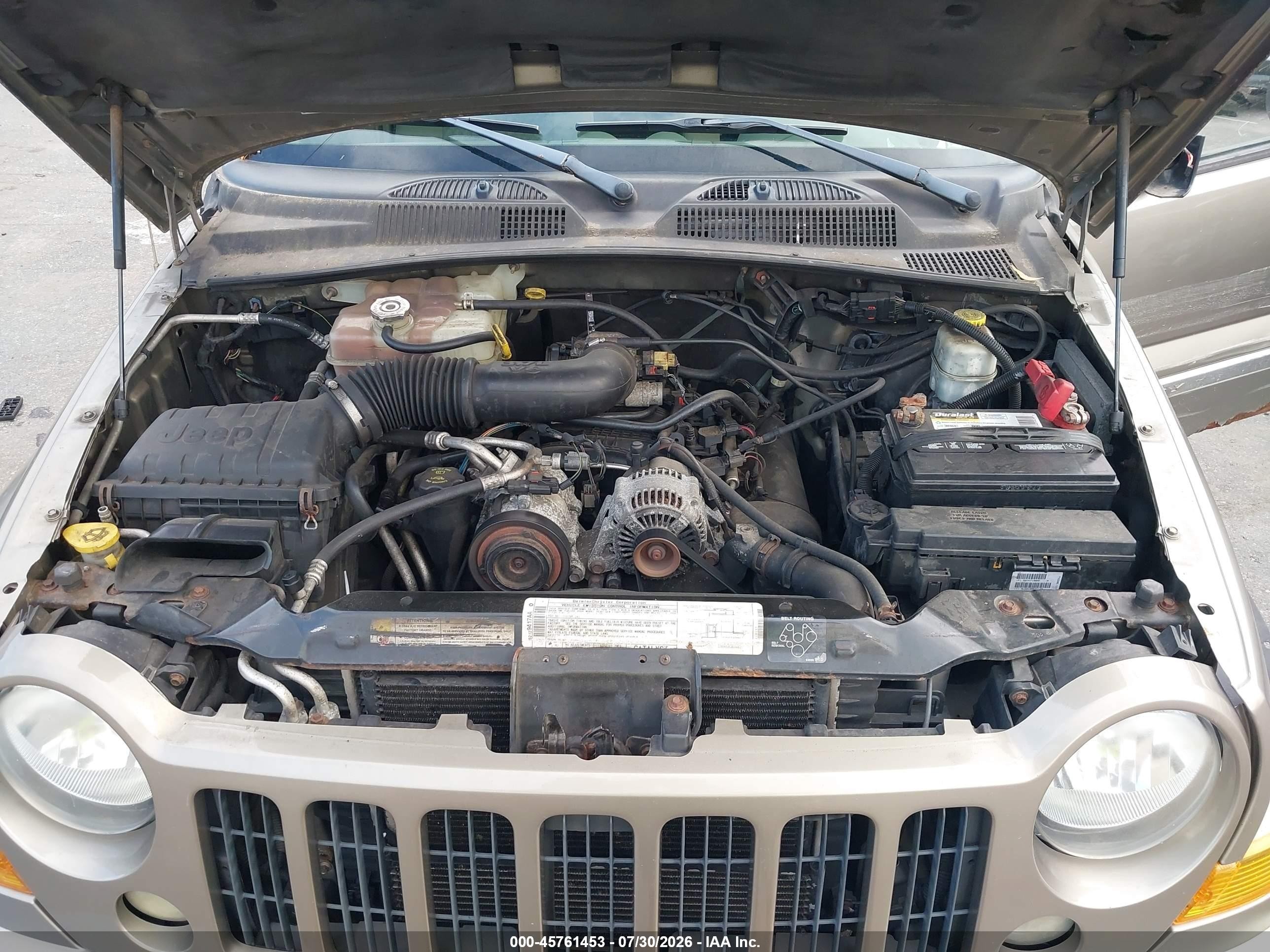 2006 Jeep Liberty Sport Beige vin: 1J4GL48K86W210137