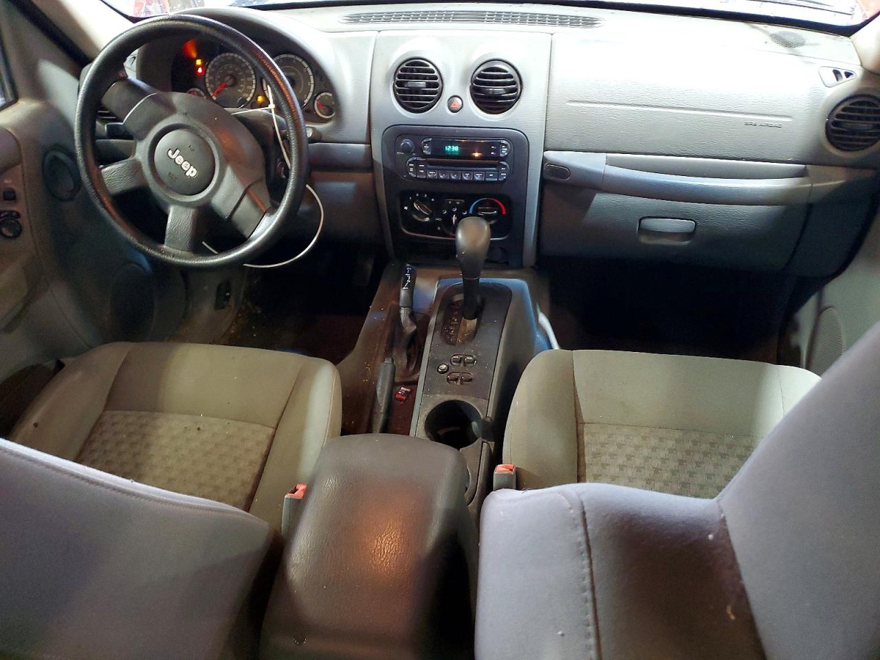 2006 Jeep Liberty Sport Красный vin: 1J4GL48K86W232560