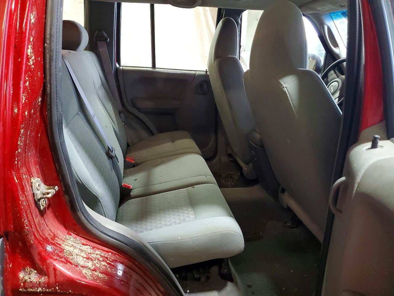 2006 Jeep Liberty Sport Красный vin: 1J4GL48K86W232560