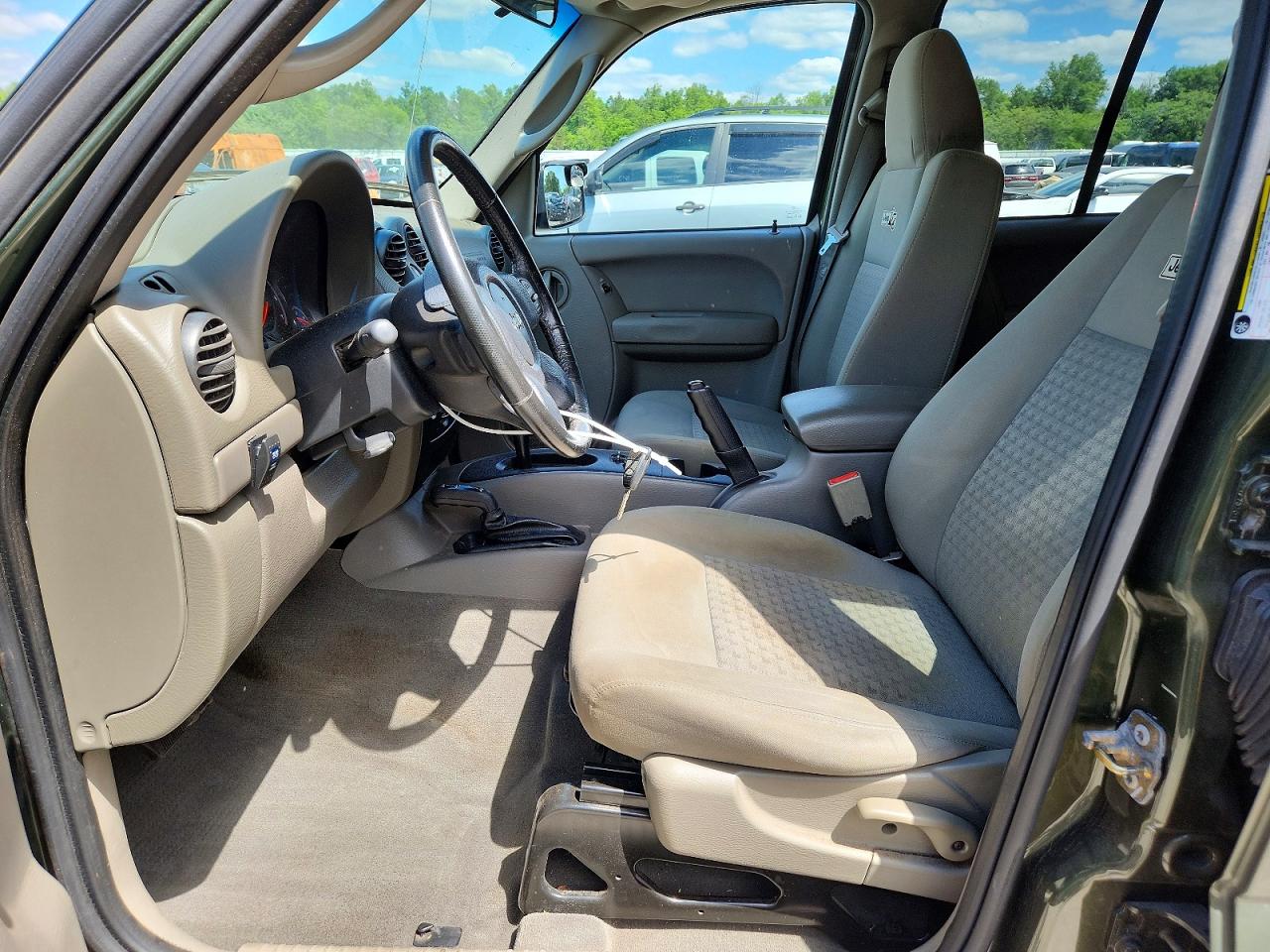 2006 Jeep Liberty Sport Green vin: 1J4GL48K86W267714