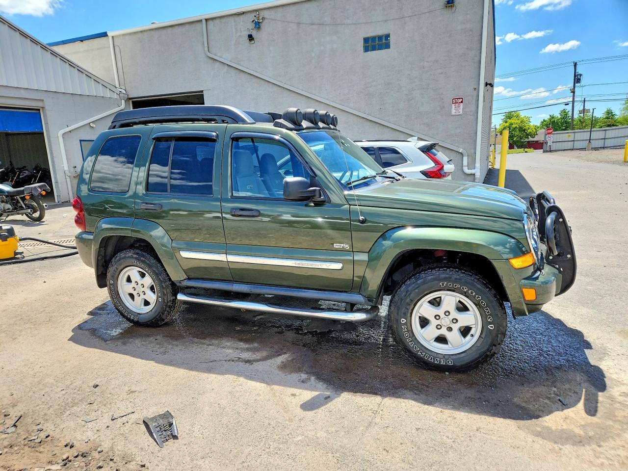 2006 Jeep Liberty Sport Green vin: 1J4GL48K86W267714