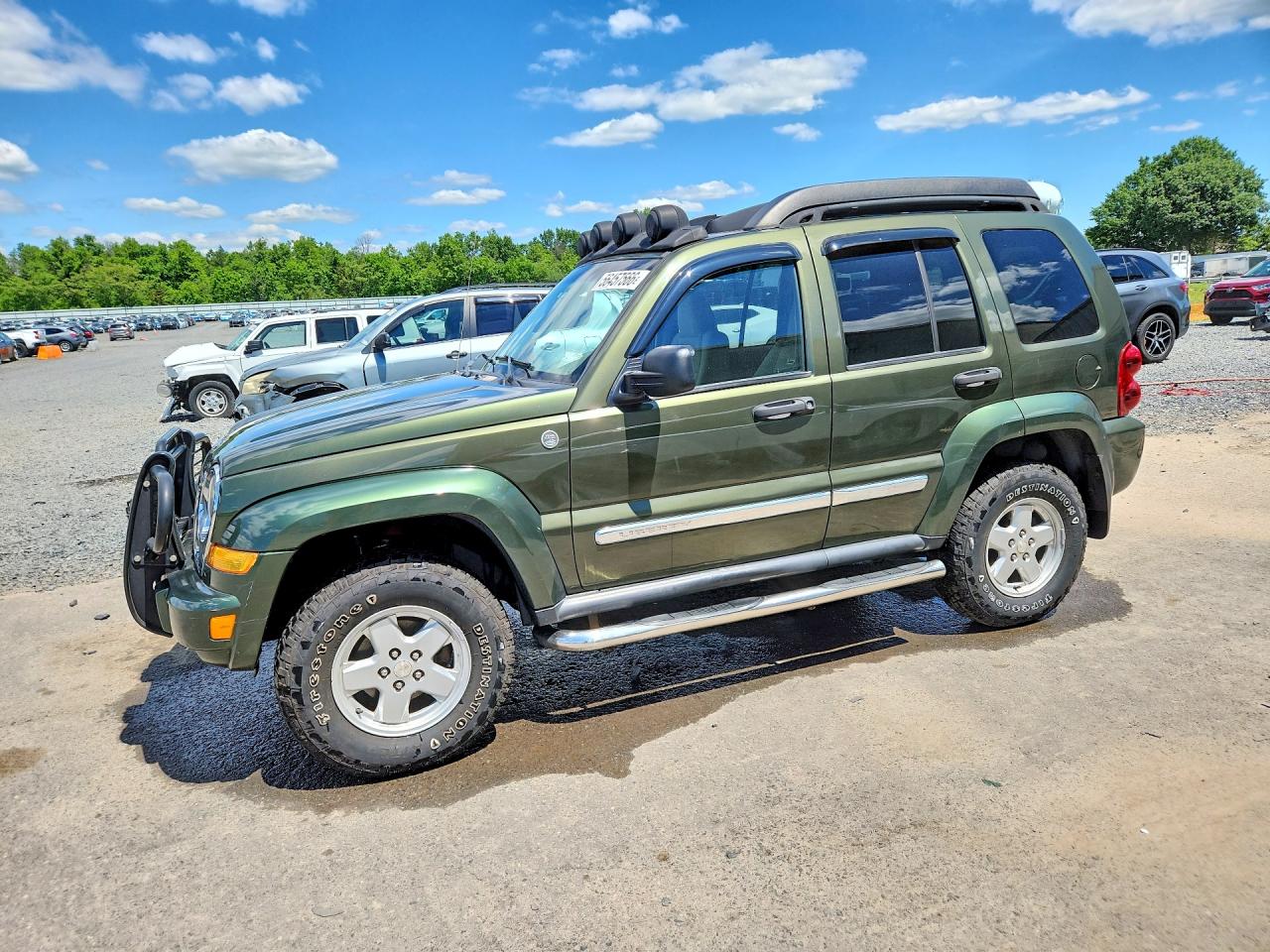 2006 Jeep Liberty Sport Green vin: 1J4GL48K86W267714