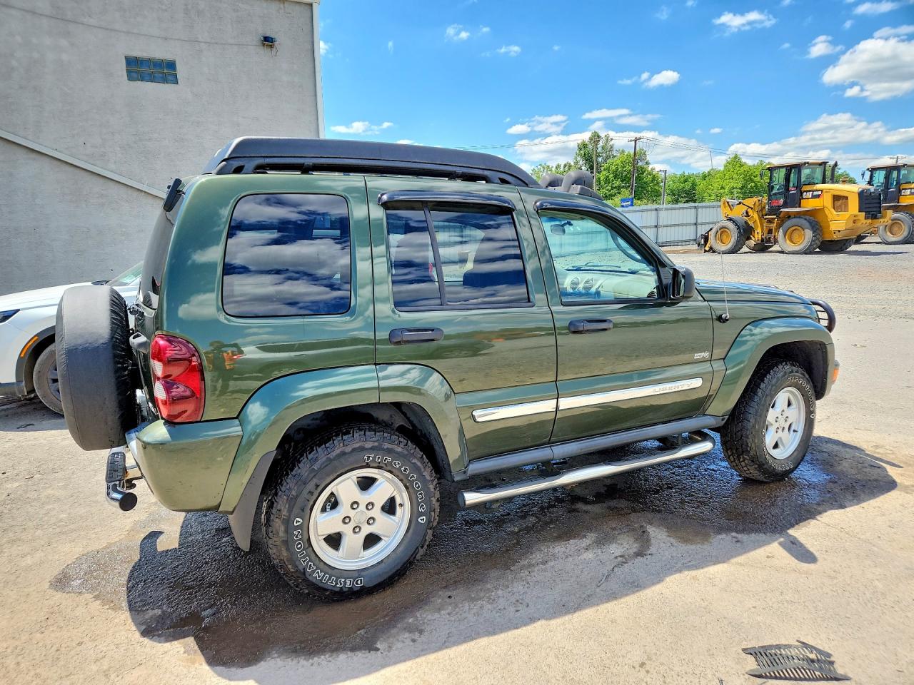2006 Jeep Liberty Sport Green vin: 1J4GL48K86W267714