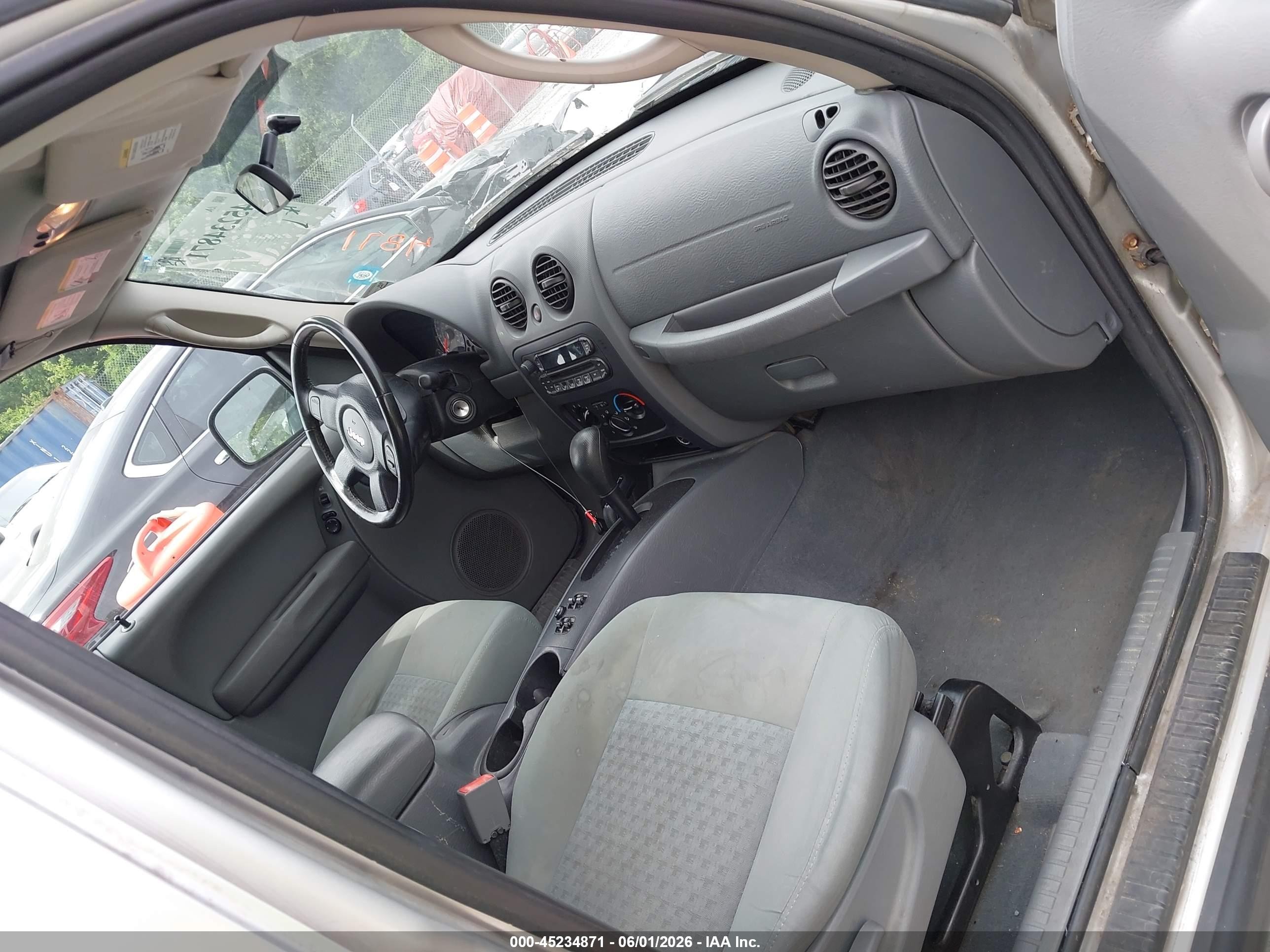 2007 Jeep Liberty Sport Silver vin: 1J4GL48K87W513632