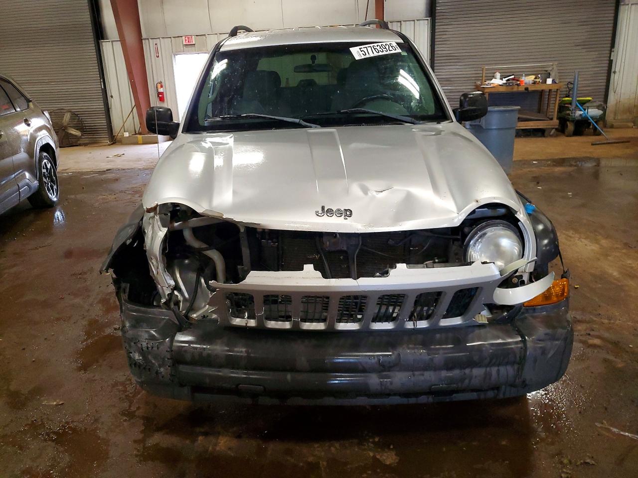 2007 Jeep Liberty Sport Silver vin: 1J4GL48K87W696434