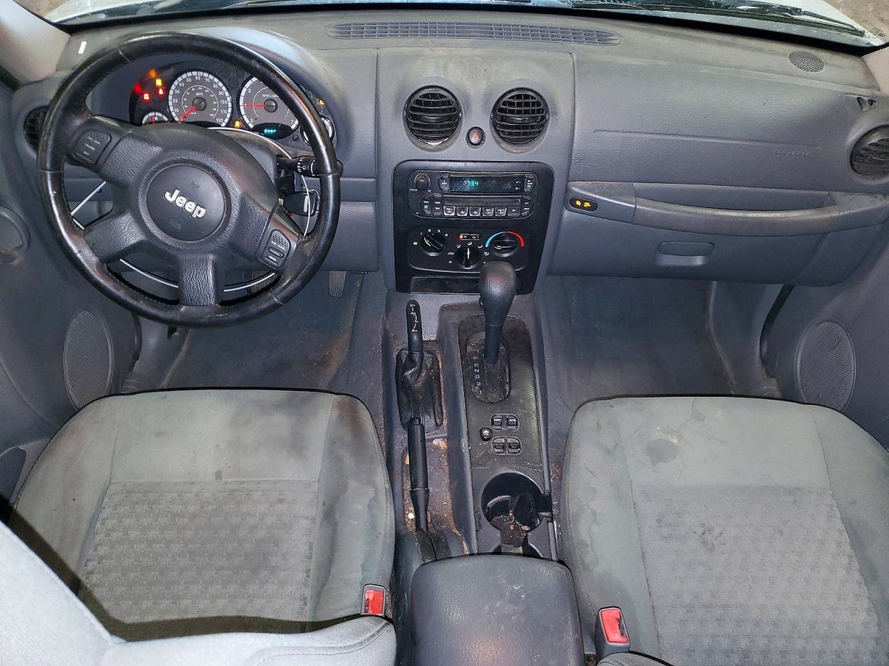2007 Jeep Liberty Sport Silver vin: 1J4GL48K87W696434