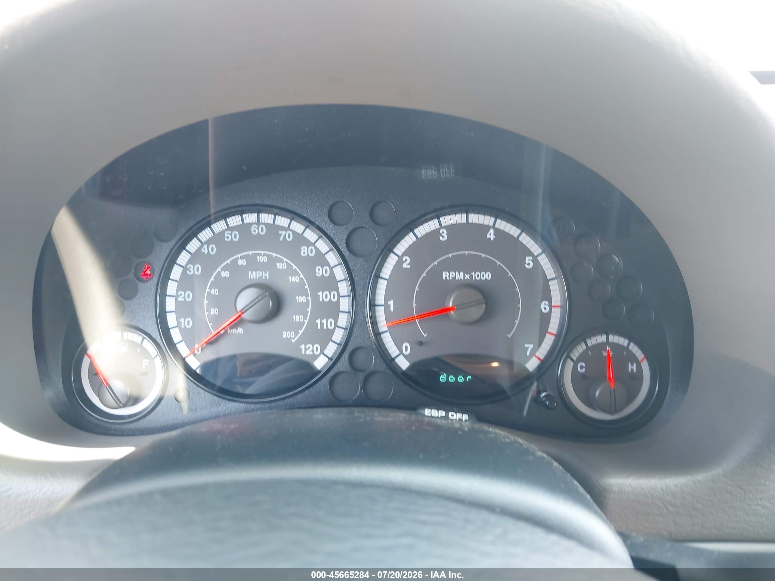 2007 Jeep Liberty Sport Green vin: 1J4GL48K87W697437