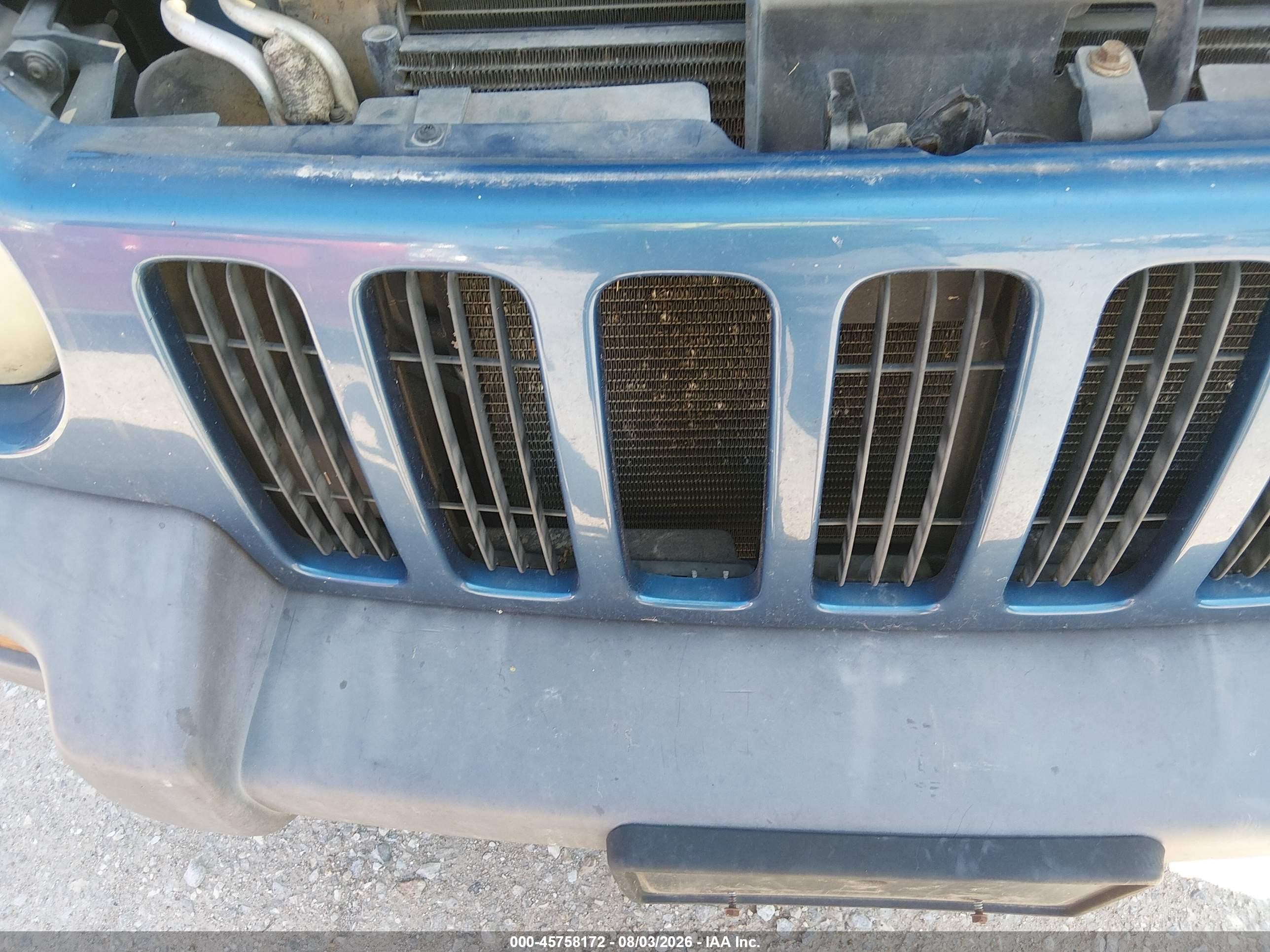 2003 Jeep Liberty Sport Blue vin: 1J4GL48K93W570223