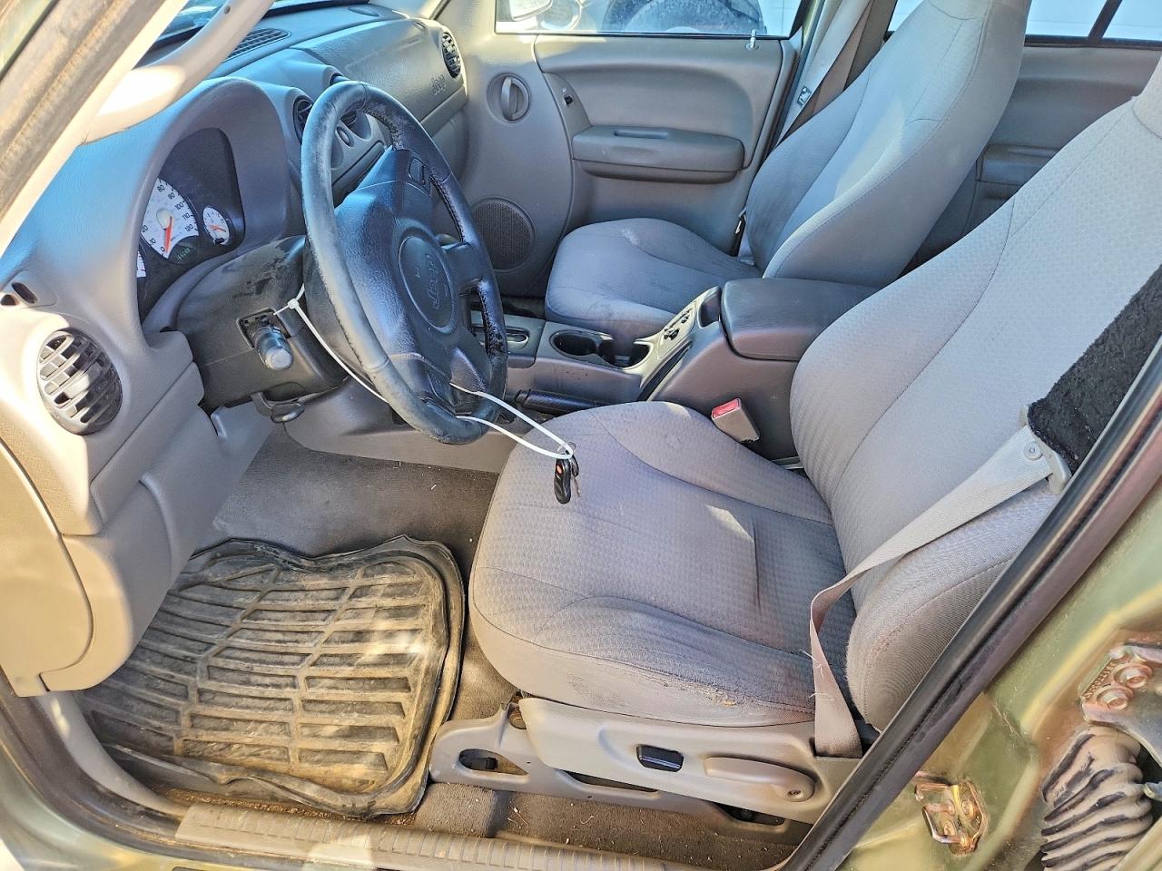 2003 Jeep Liberty Sport Green vin: 1J4GL48K93W583232