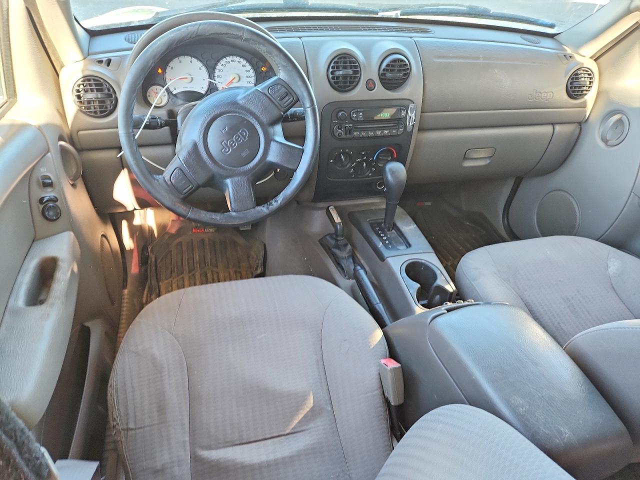 2003 Jeep Liberty Sport Green vin: 1J4GL48K93W583232