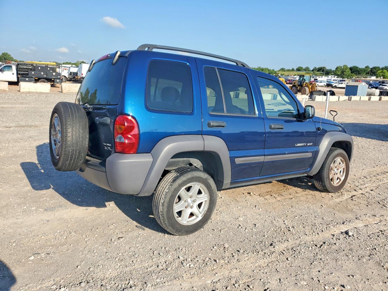 2003 Jeep Liberty Sport Blue vin: 1J4GL48K93W617721