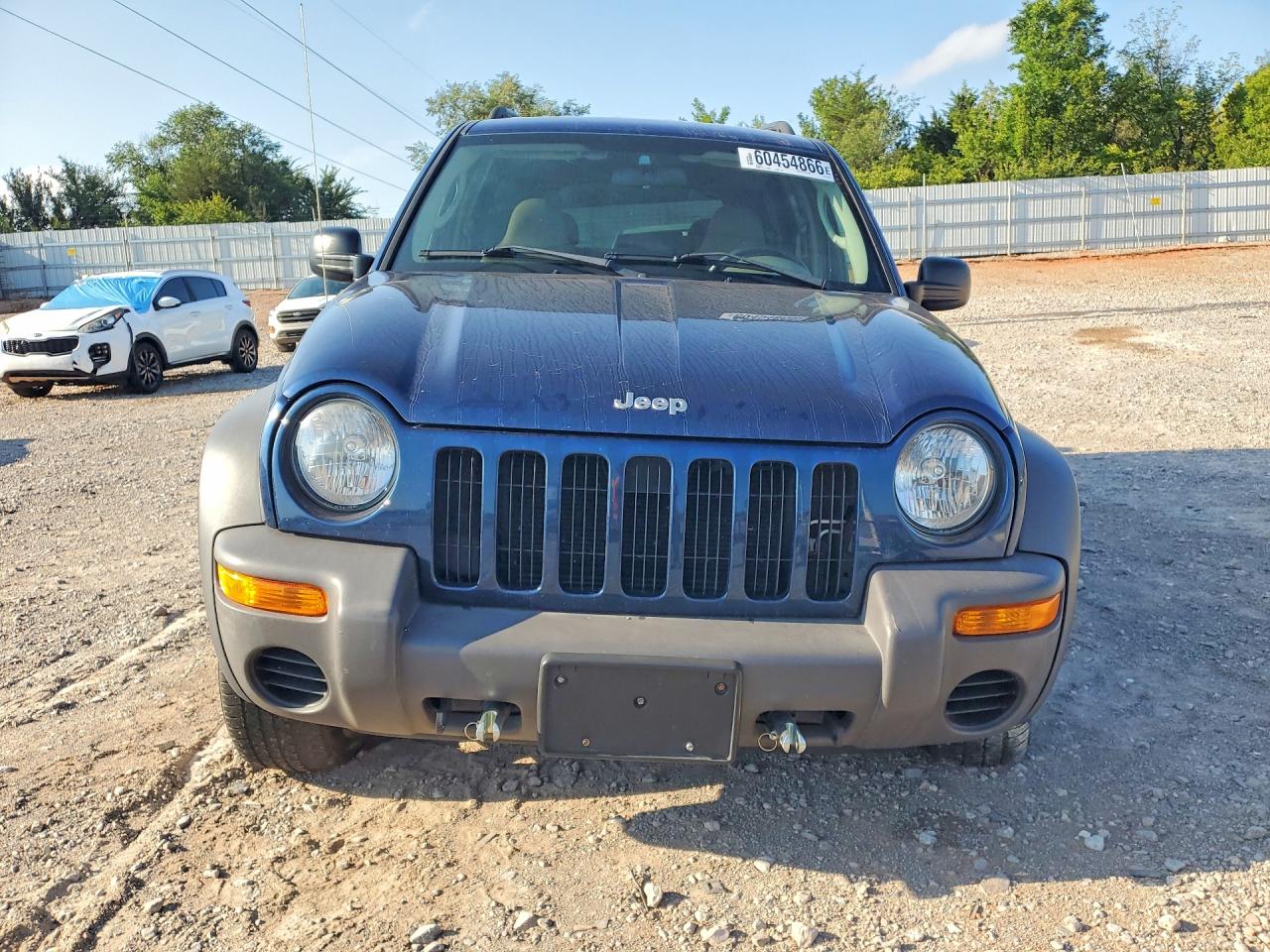 2003 Jeep Liberty Sport Blue vin: 1J4GL48K93W617721