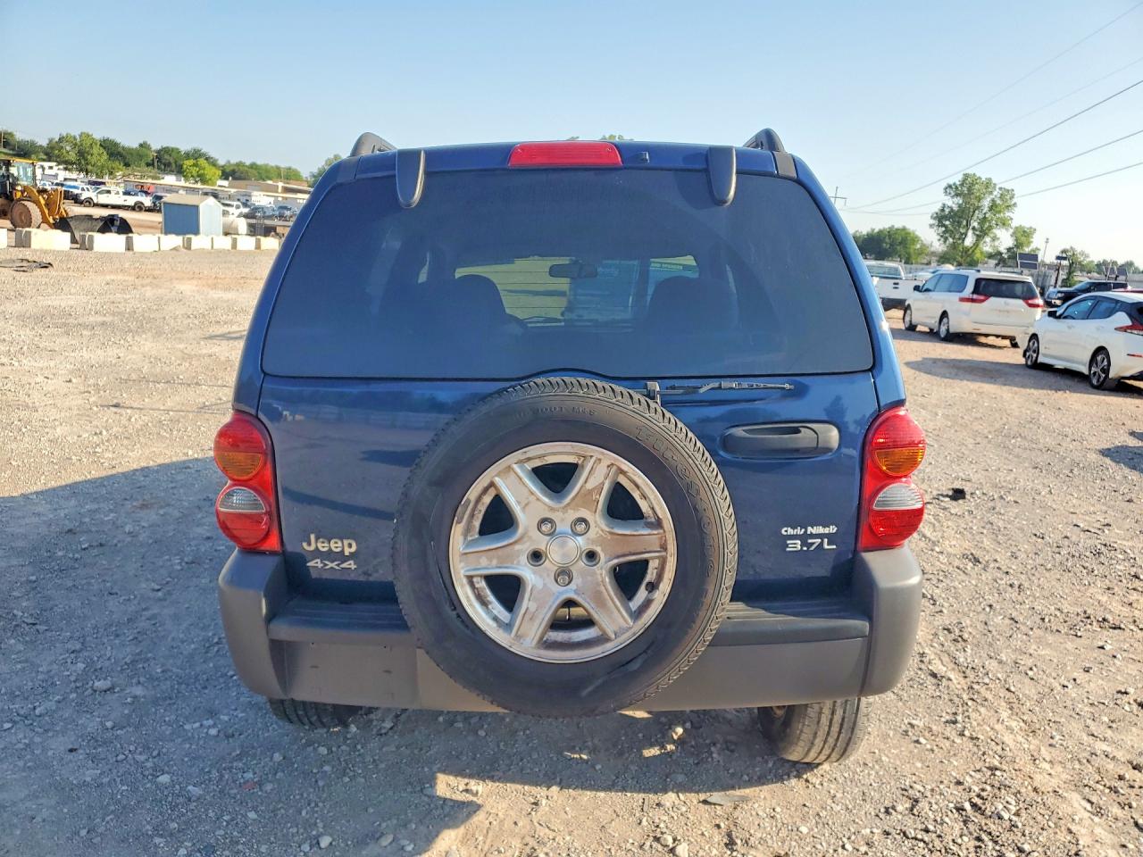 2003 Jeep Liberty Sport Blue vin: 1J4GL48K93W617721