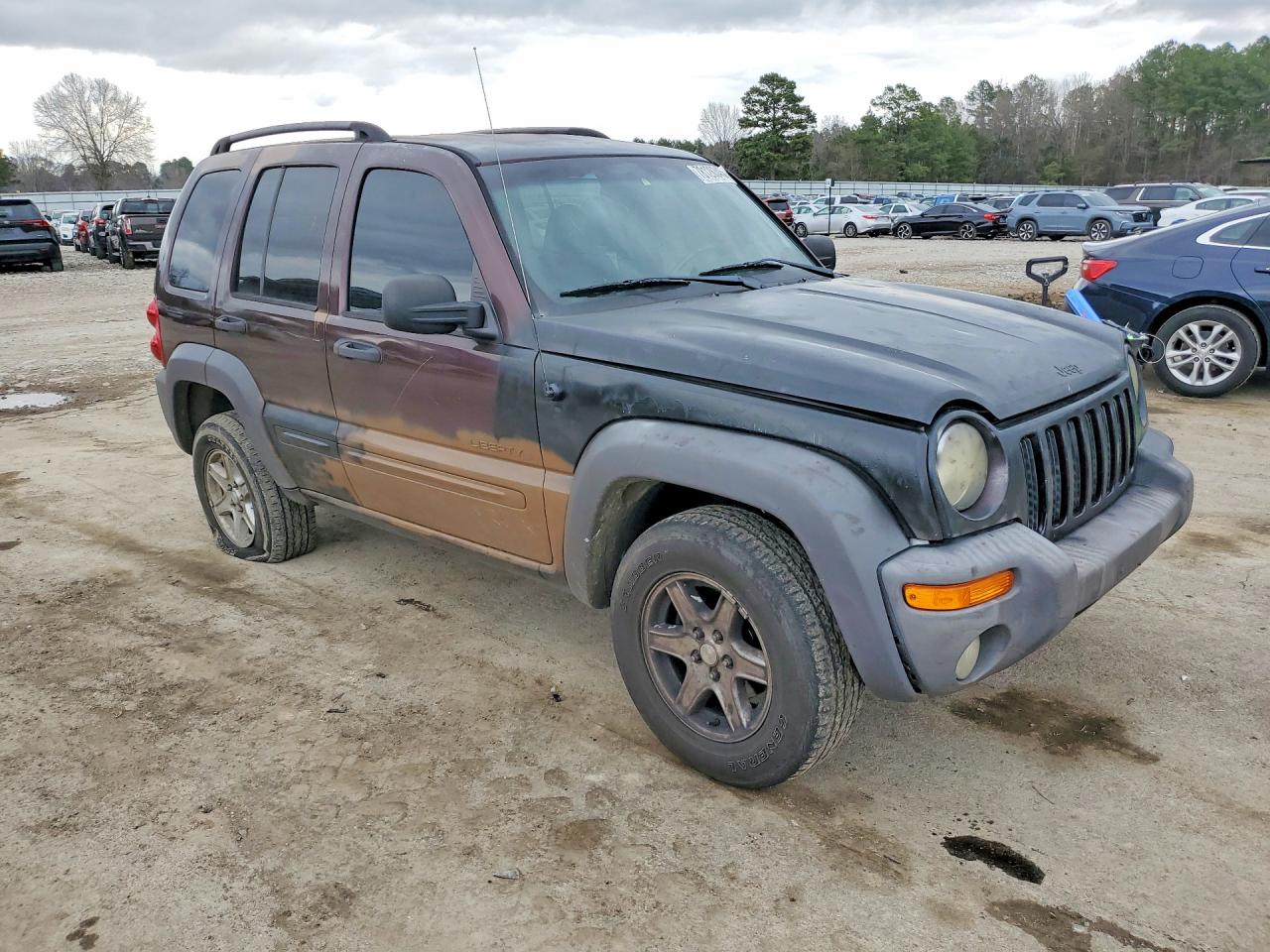 2004 Jeep Liberty Sport Two Tone vin: 1J4GL48K94W264026