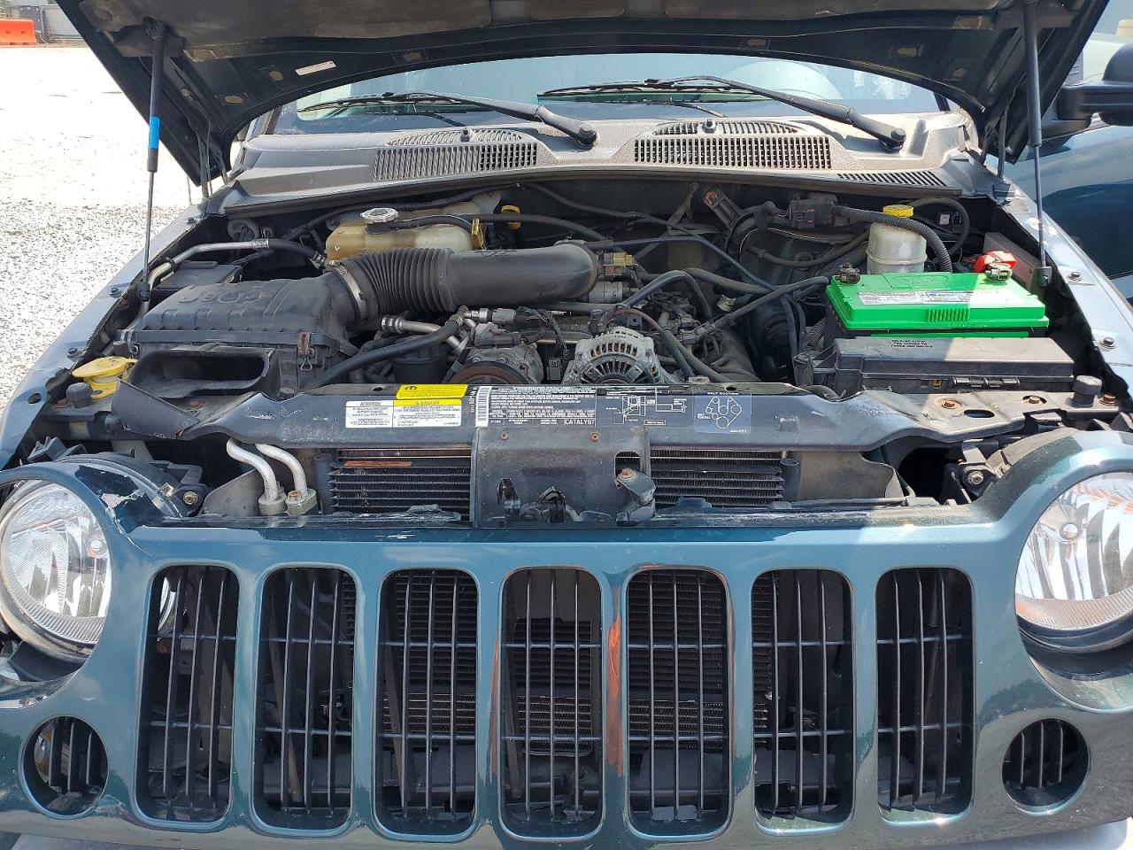 2005 Jeep Liberty Sport Teal vin: 1J4GL48K95W653511