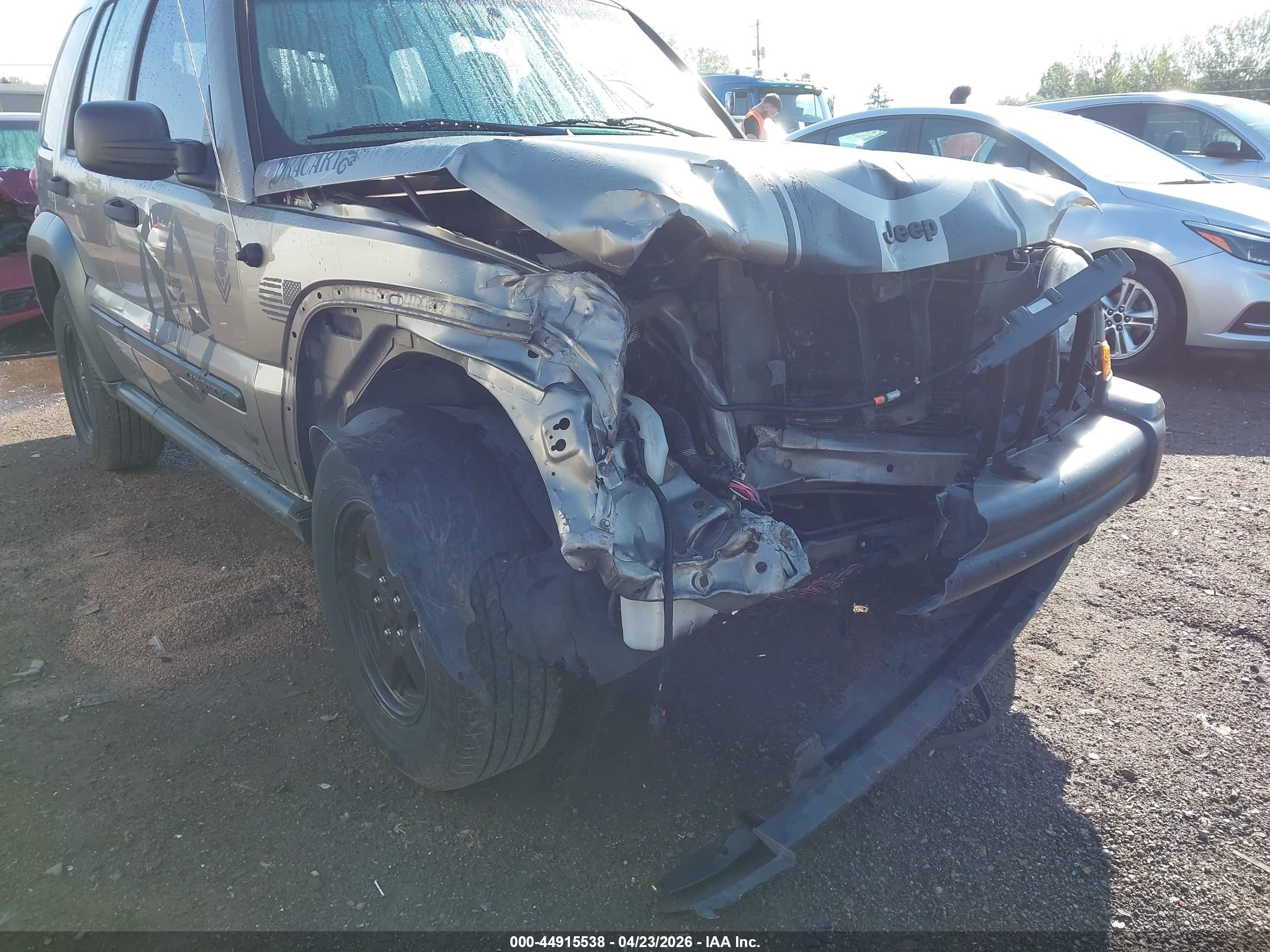 2006 Jeep Liberty Sport Желто-коричневый vin: 1J4GL48K96W124349
