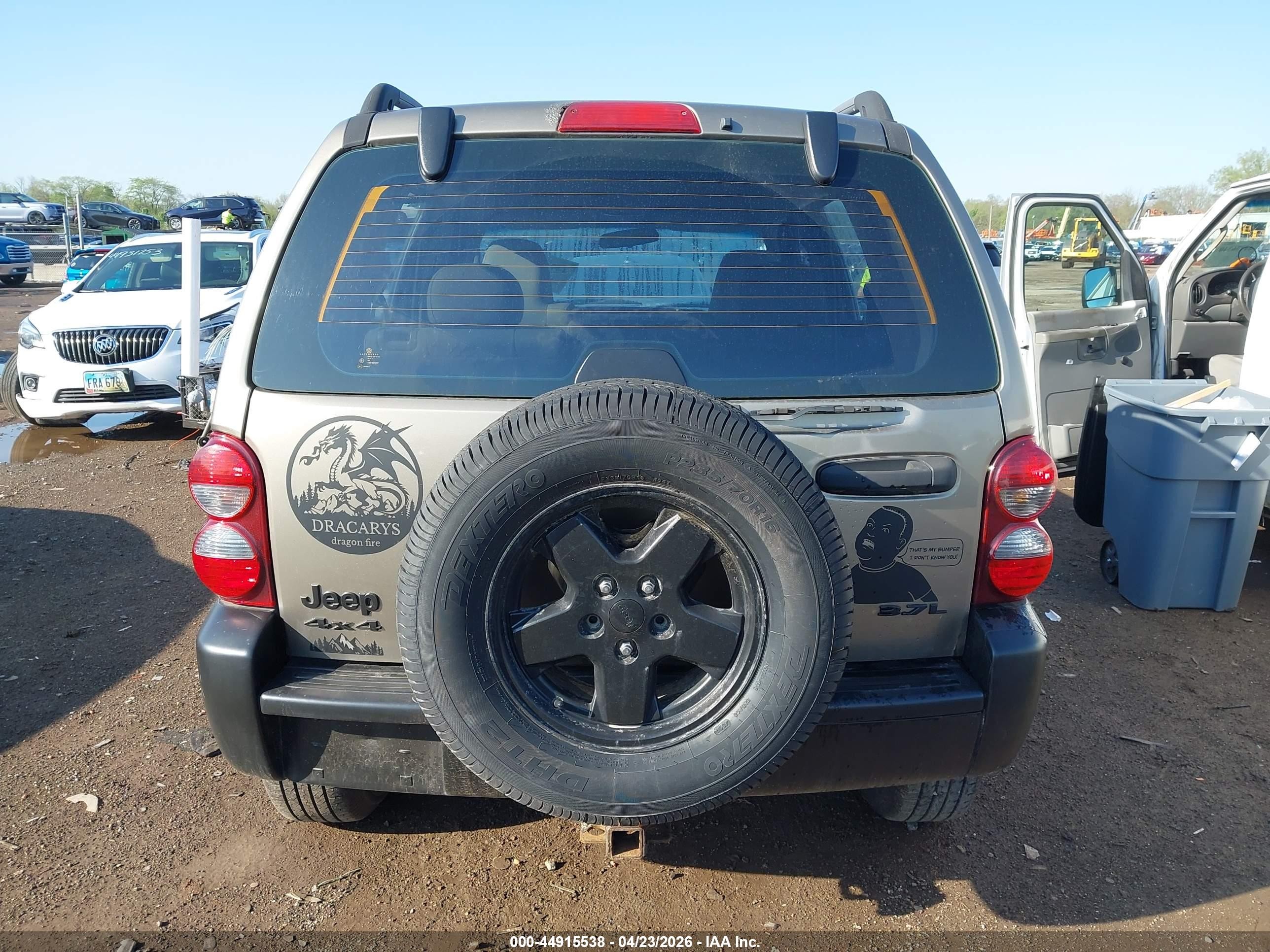 2006 Jeep Liberty Sport Желто-коричневый vin: 1J4GL48K96W124349