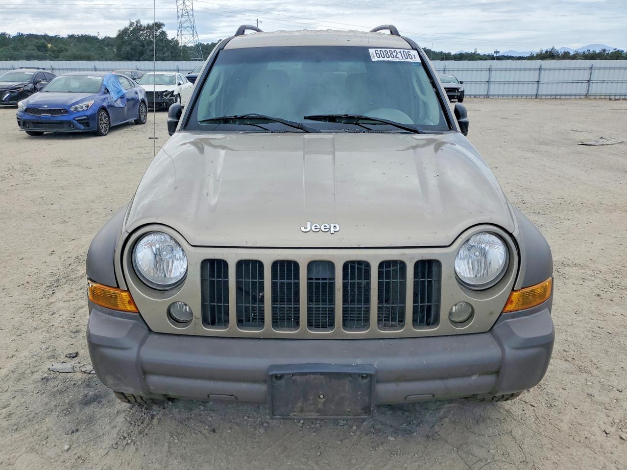 2006 Jeep Liberty Sport Tan vin: 1J4GL48K96W149378