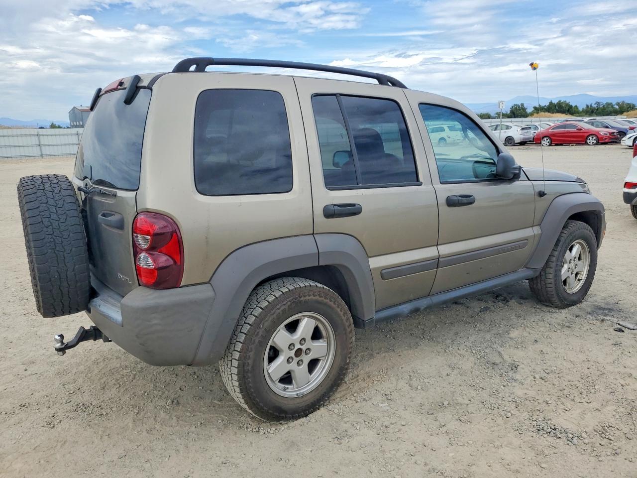 2006 Jeep Liberty Sport Tan vin: 1J4GL48K96W149378