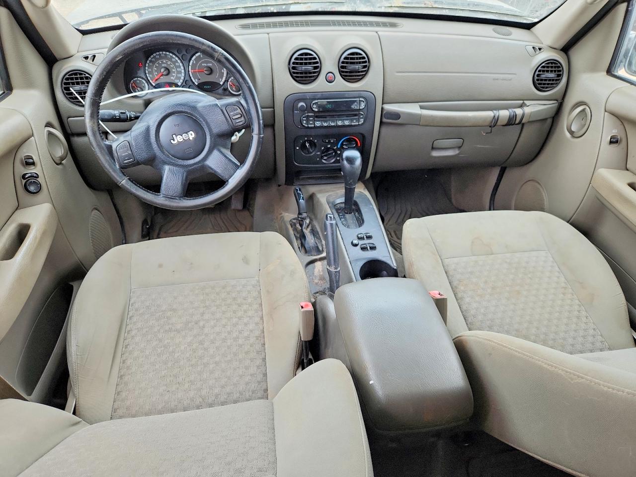 2006 Jeep Liberty Sport Tan vin: 1J4GL48K96W149378