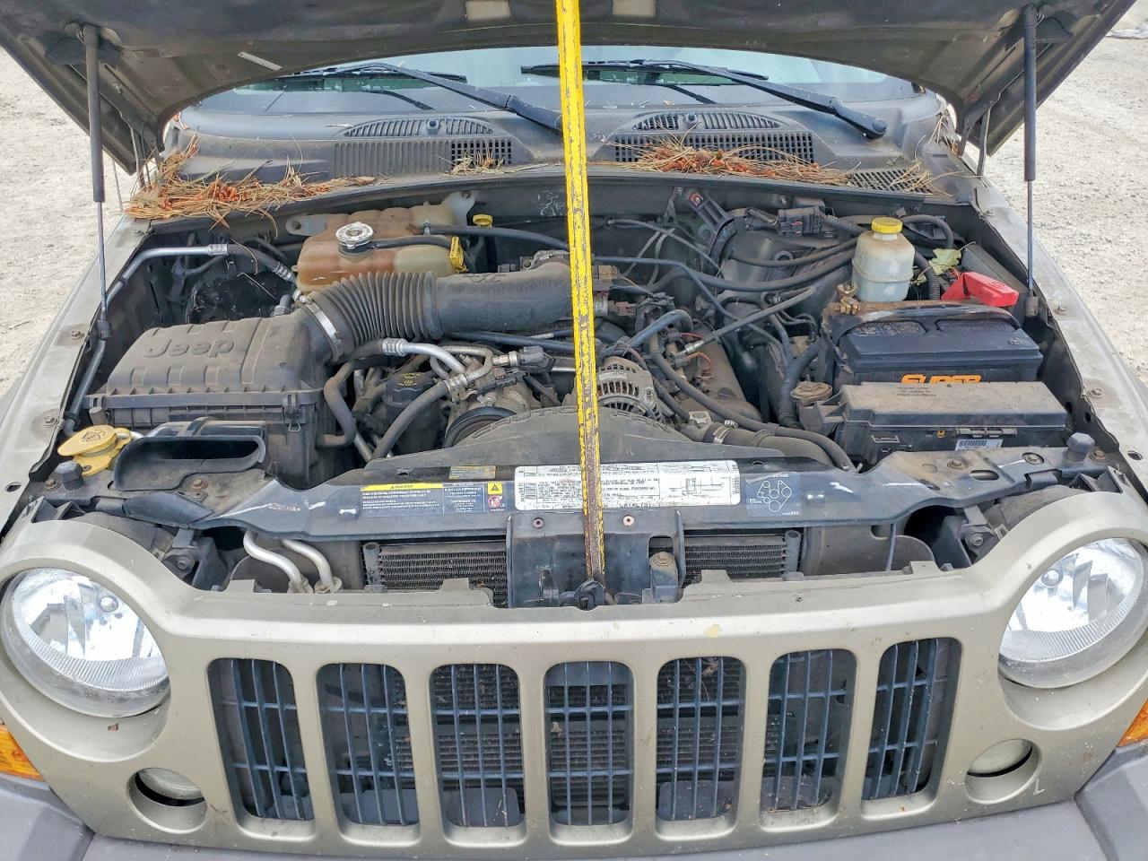 2006 Jeep Liberty Sport Tan vin: 1J4GL48K96W149378