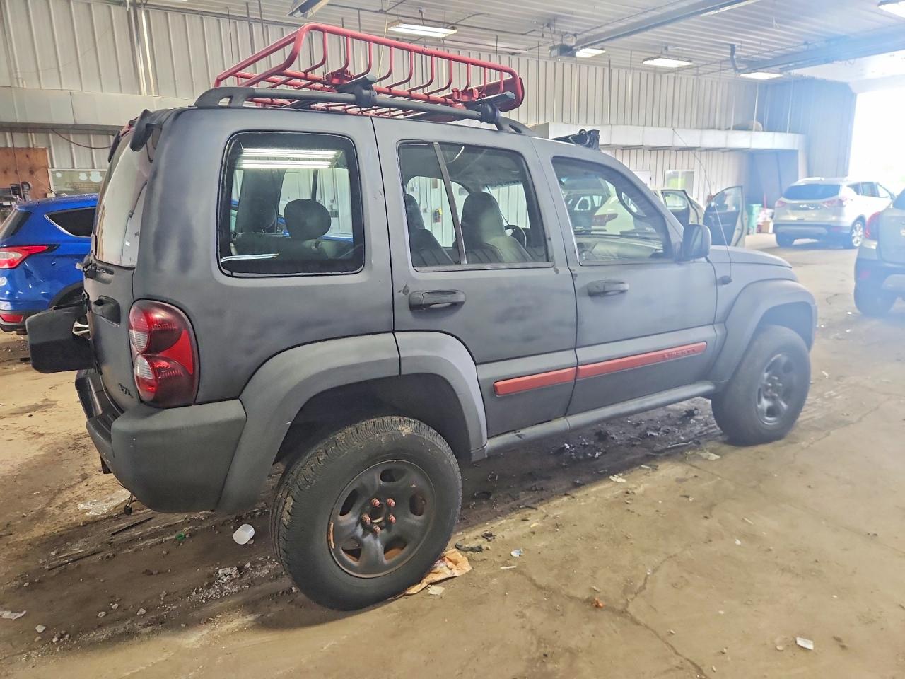 2006 Jeep Liberty Sport Black vin: 1J4GL48K96W272971
