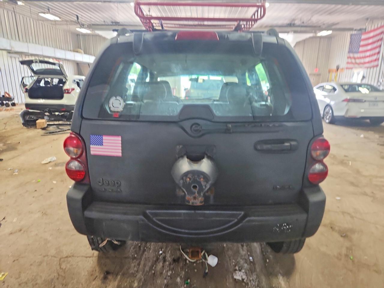 2006 Jeep Liberty Sport Black vin: 1J4GL48K96W272971