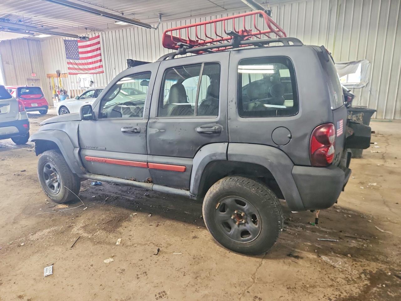 2006 Jeep Liberty Sport Black vin: 1J4GL48K96W272971