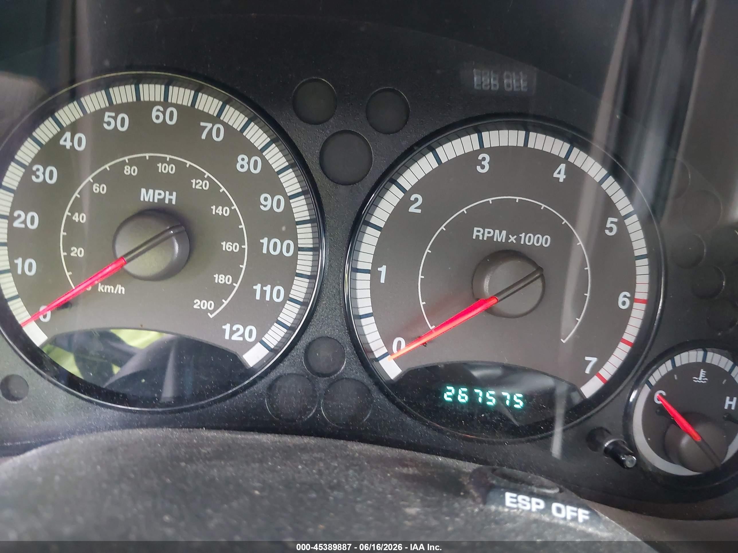 2007 Jeep Liberty Sport Blue vin: 1J4GL48K97W542282