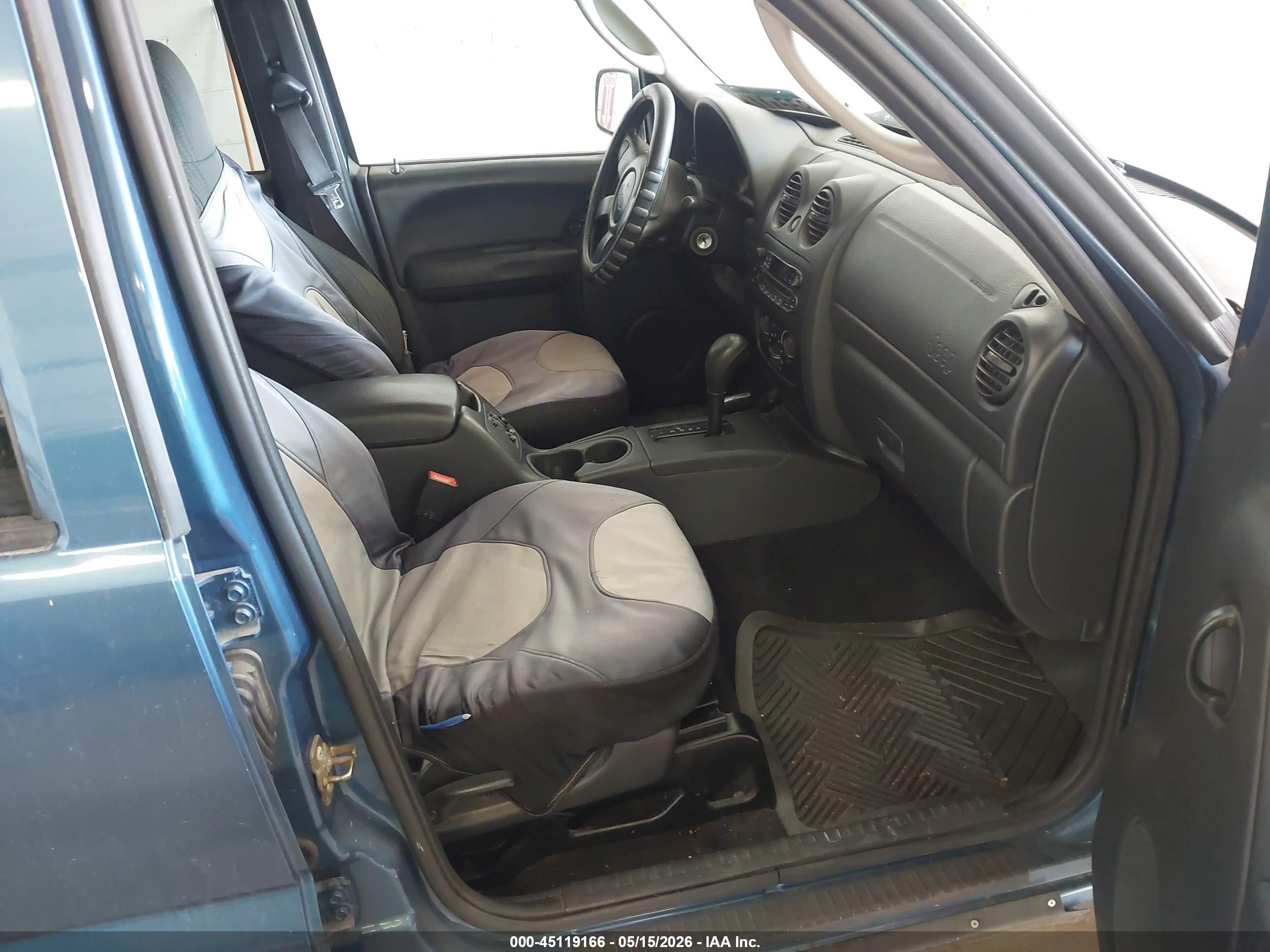 2003 Jeep Liberty Sport Blue vin: 1J4GL48KX3W615878