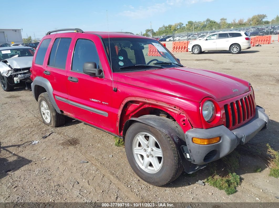 Price & History 2003 Jeep Liberty Sport 3.7l V-6 210hp vin