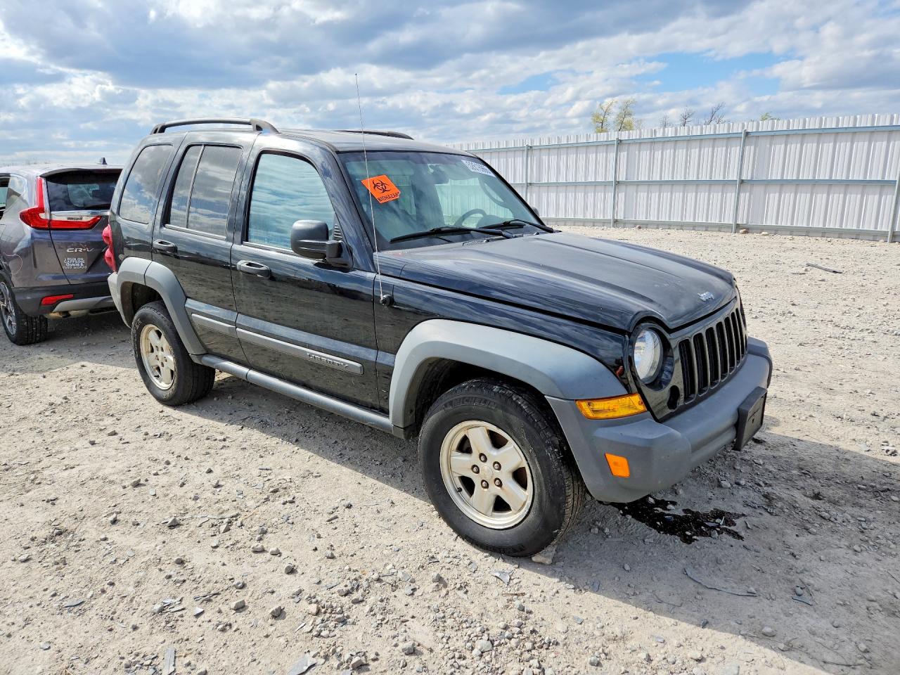 2005 Jeep Liberty Sport Black vin: 1J4GL48KX5W584229