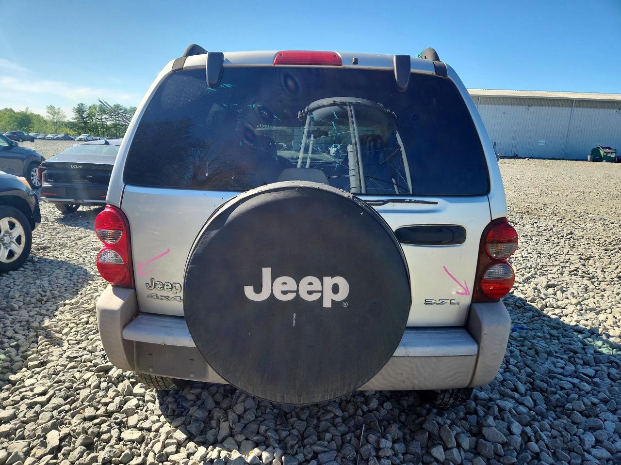 2006 Jeep Liberty Sport Gray vin: 1J4GL48KX6W115322