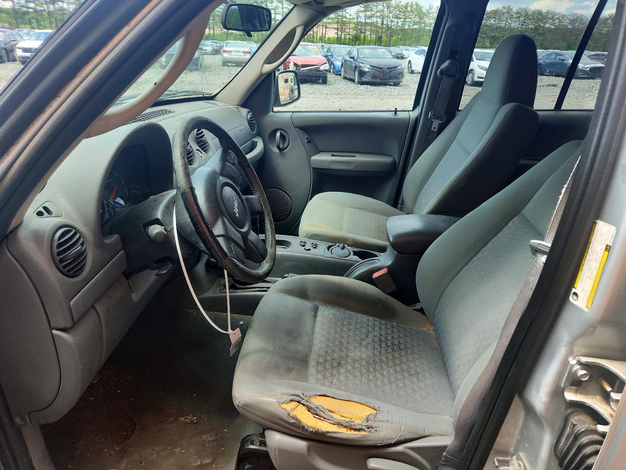 2006 Jeep Liberty Sport Gray vin: 1J4GL48KX6W115322