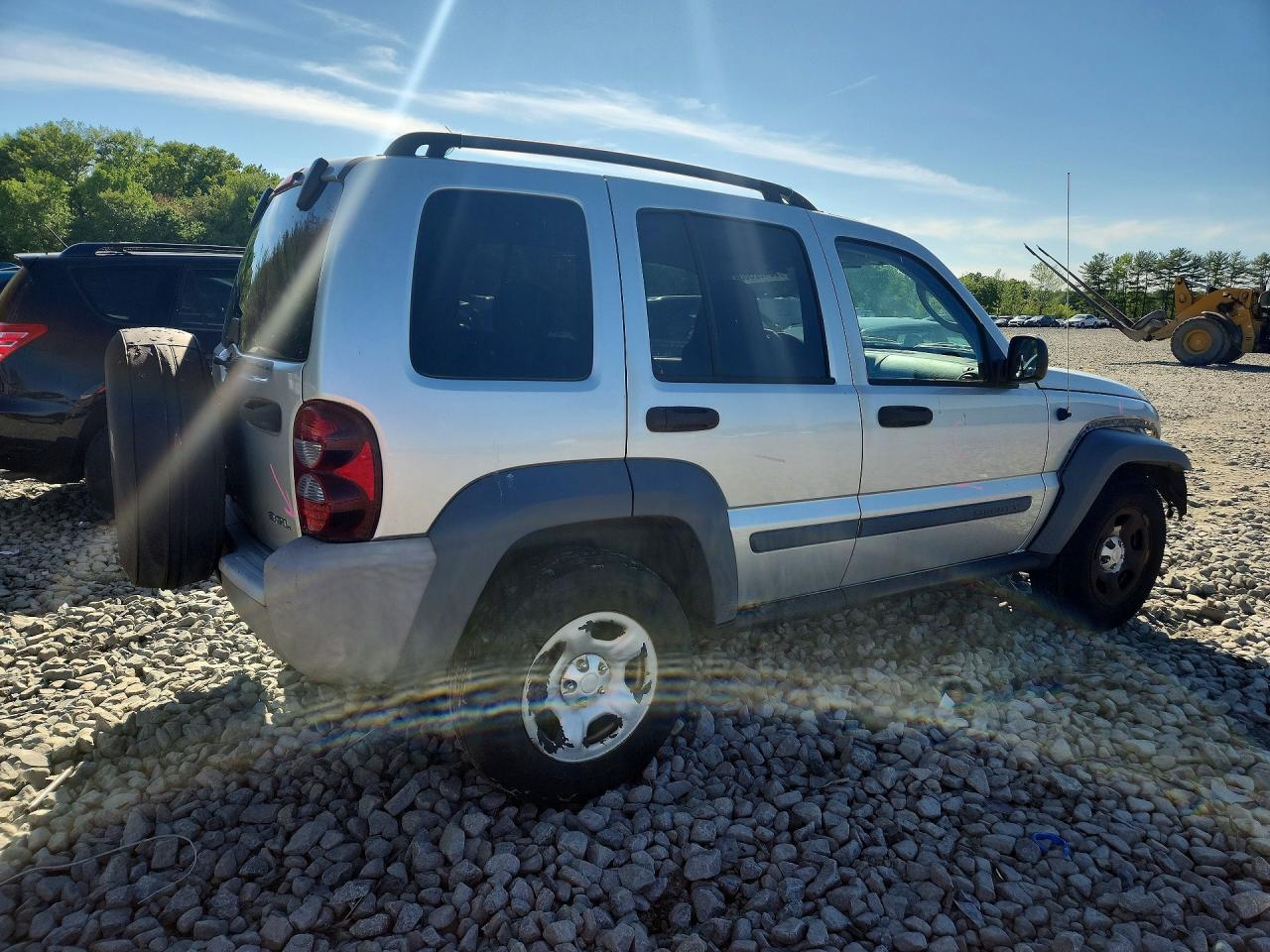 2006 Jeep Liberty Sport Gray vin: 1J4GL48KX6W115322