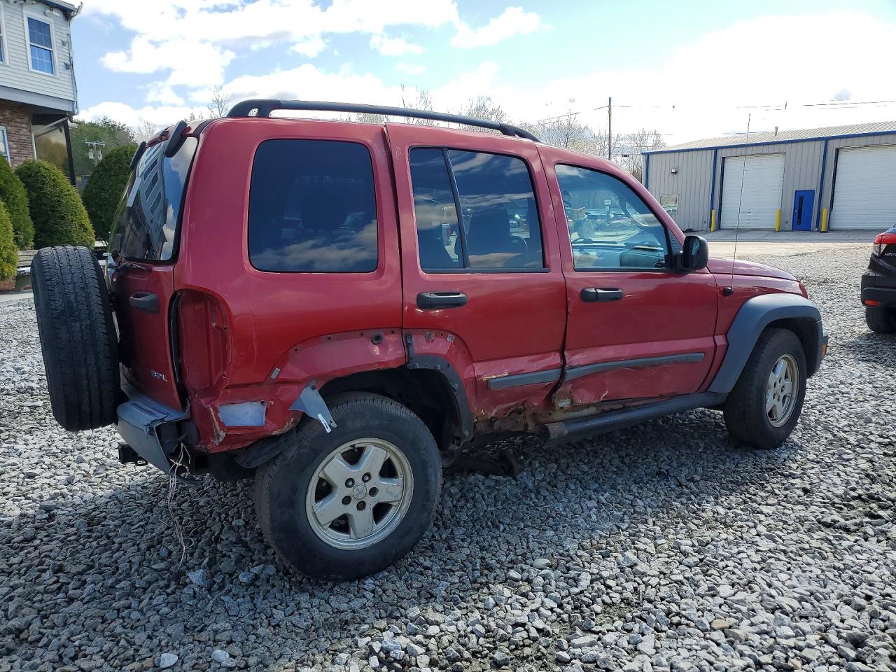 2006 Jeep Liberty Sport Red vin: 1J4GL48KX6W126269