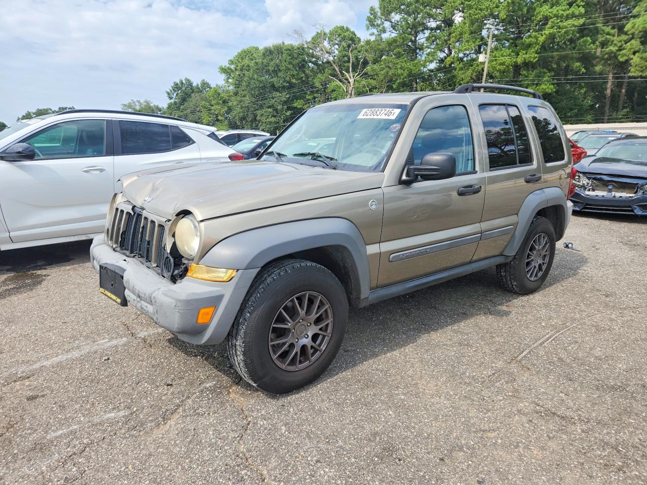 2006 Jeep Liberty Sport Tan vin: 1J4GL48KX6W126403